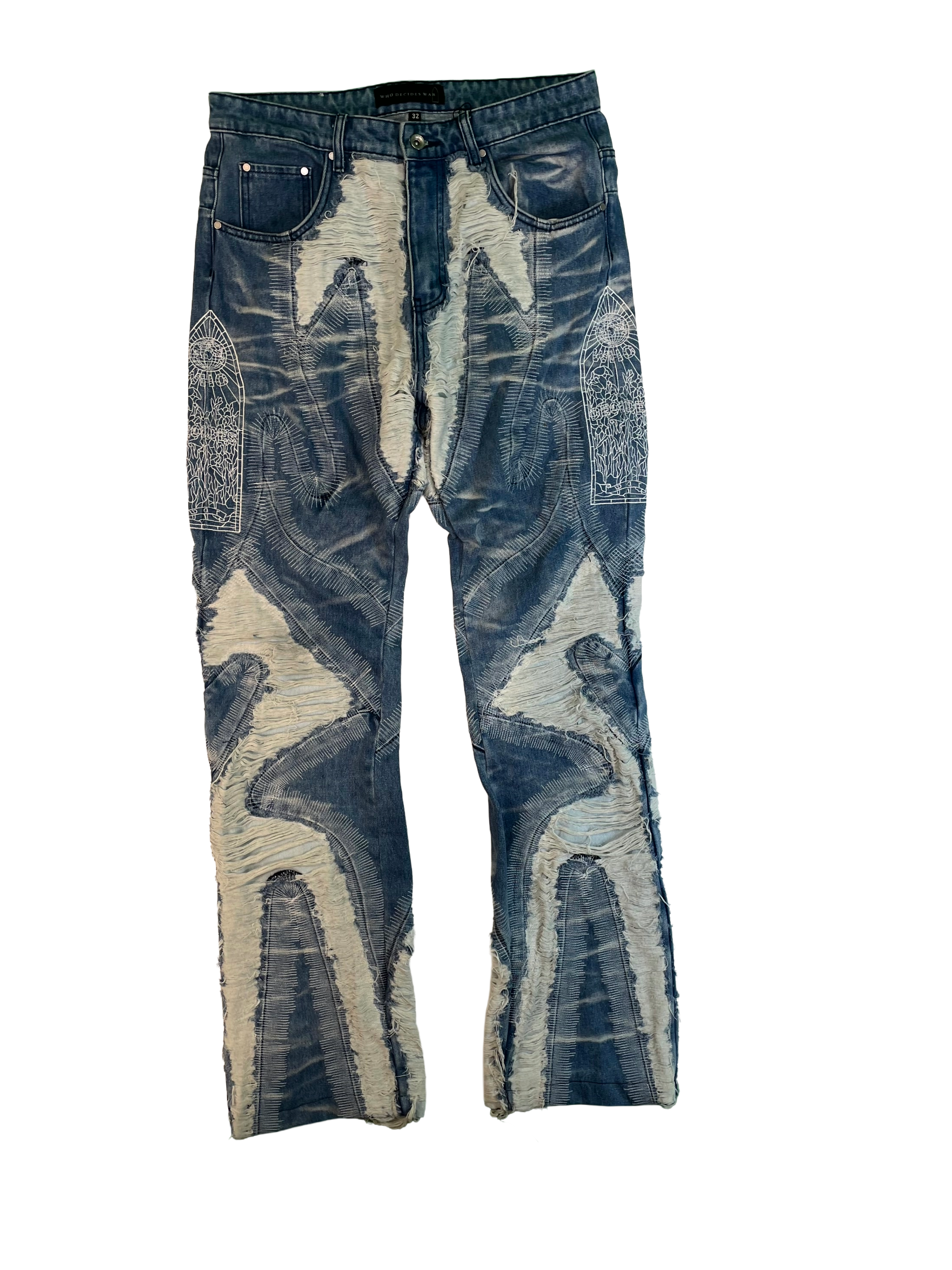 WDW Patch Blue Jeans