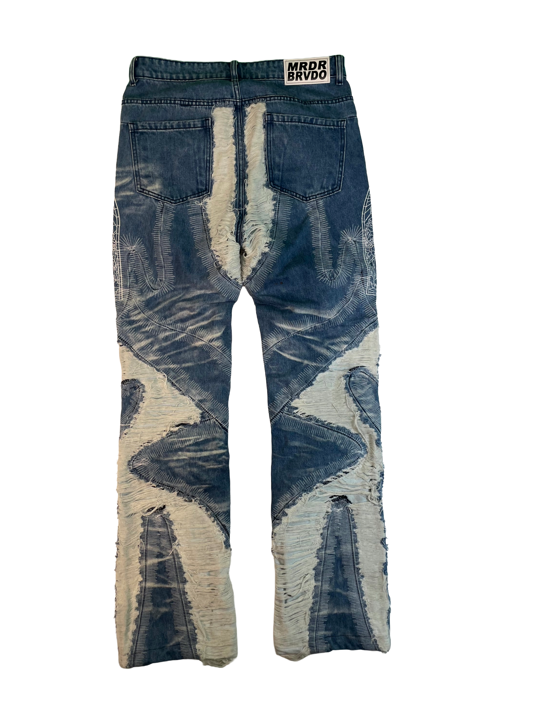 WDW Patch Blue Jeans