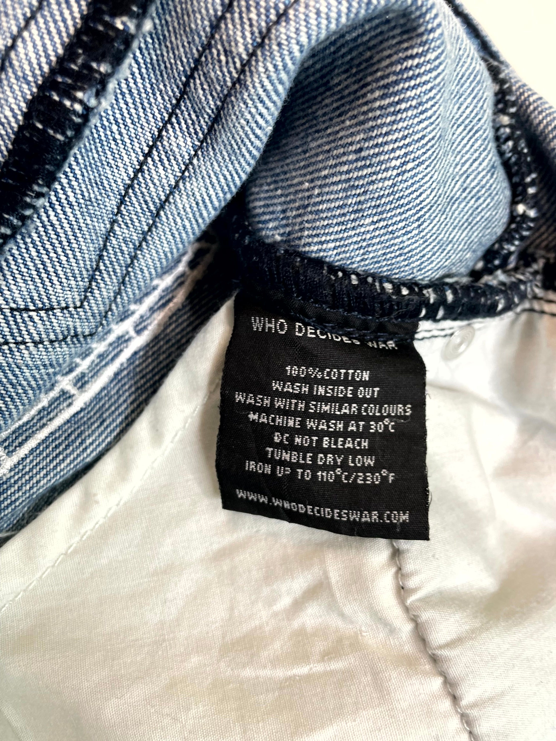 WDW Patch Blue Jeans