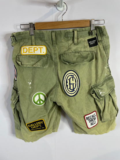 Gallery Dept Olive G Patch Shorts Used 30
