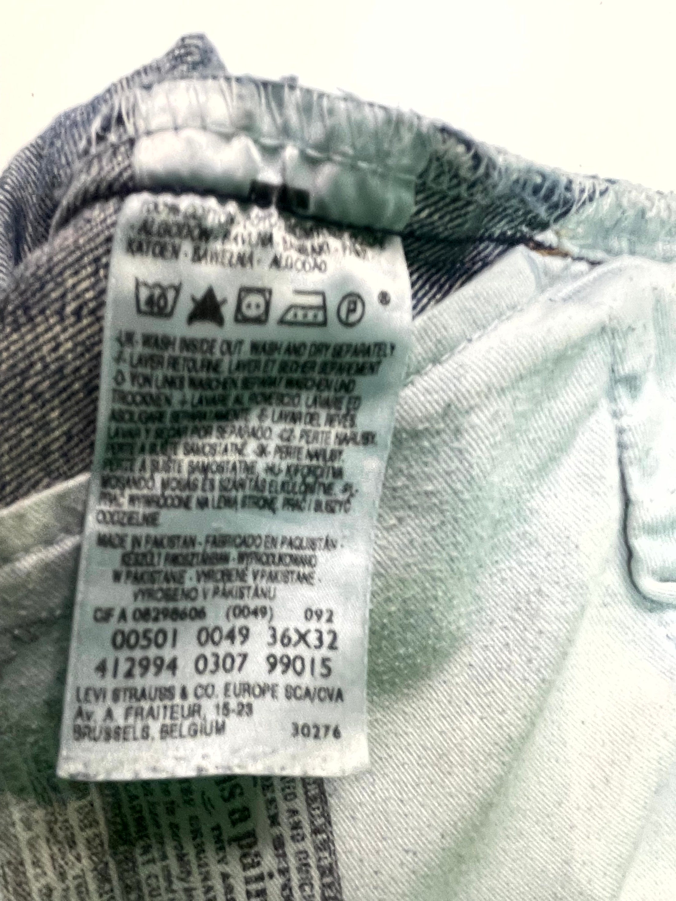 Sp5der Worldwide Light Wash & Pink Jeans