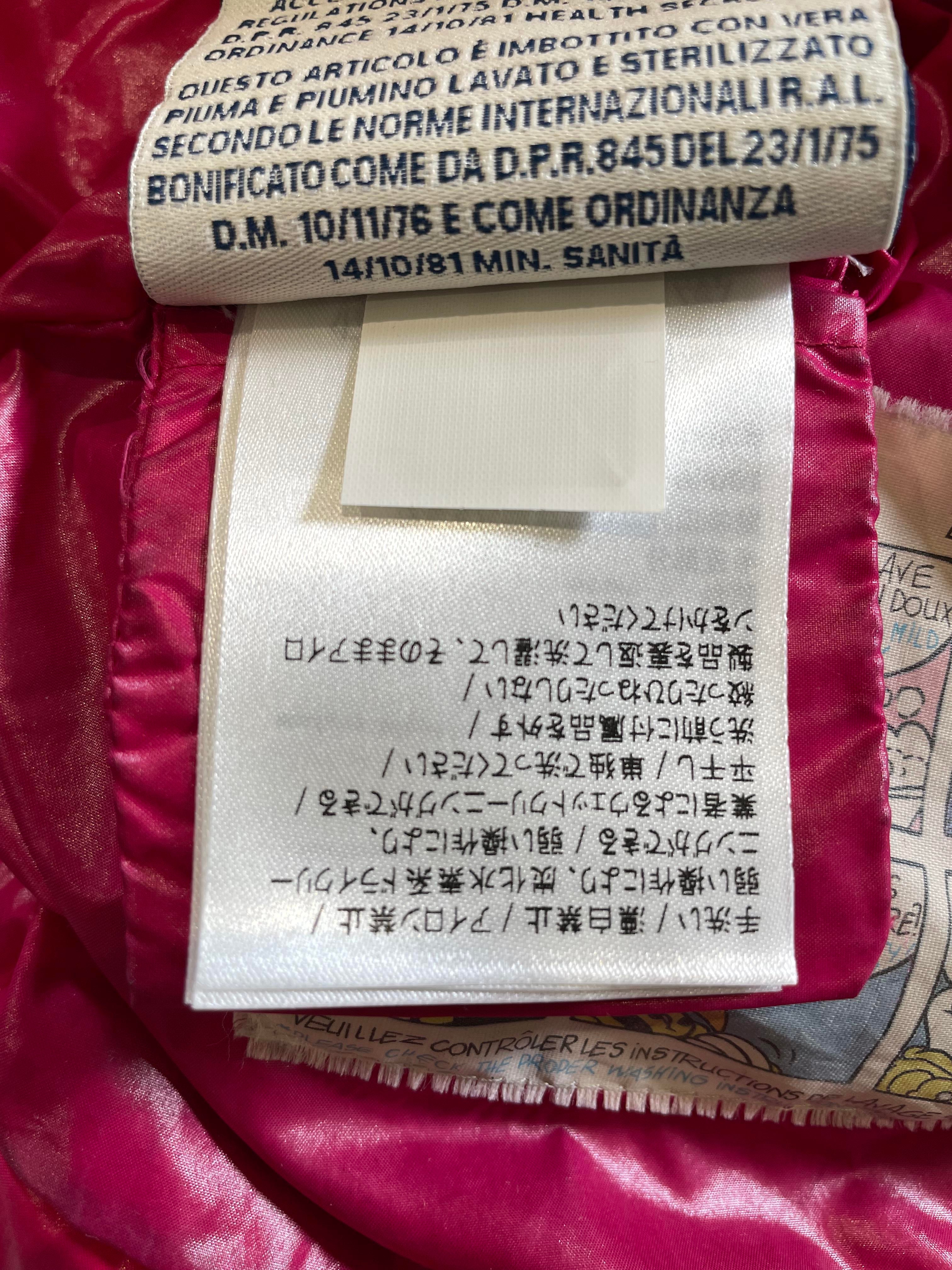 Moncler Bady Giubbotto Pink Jacket