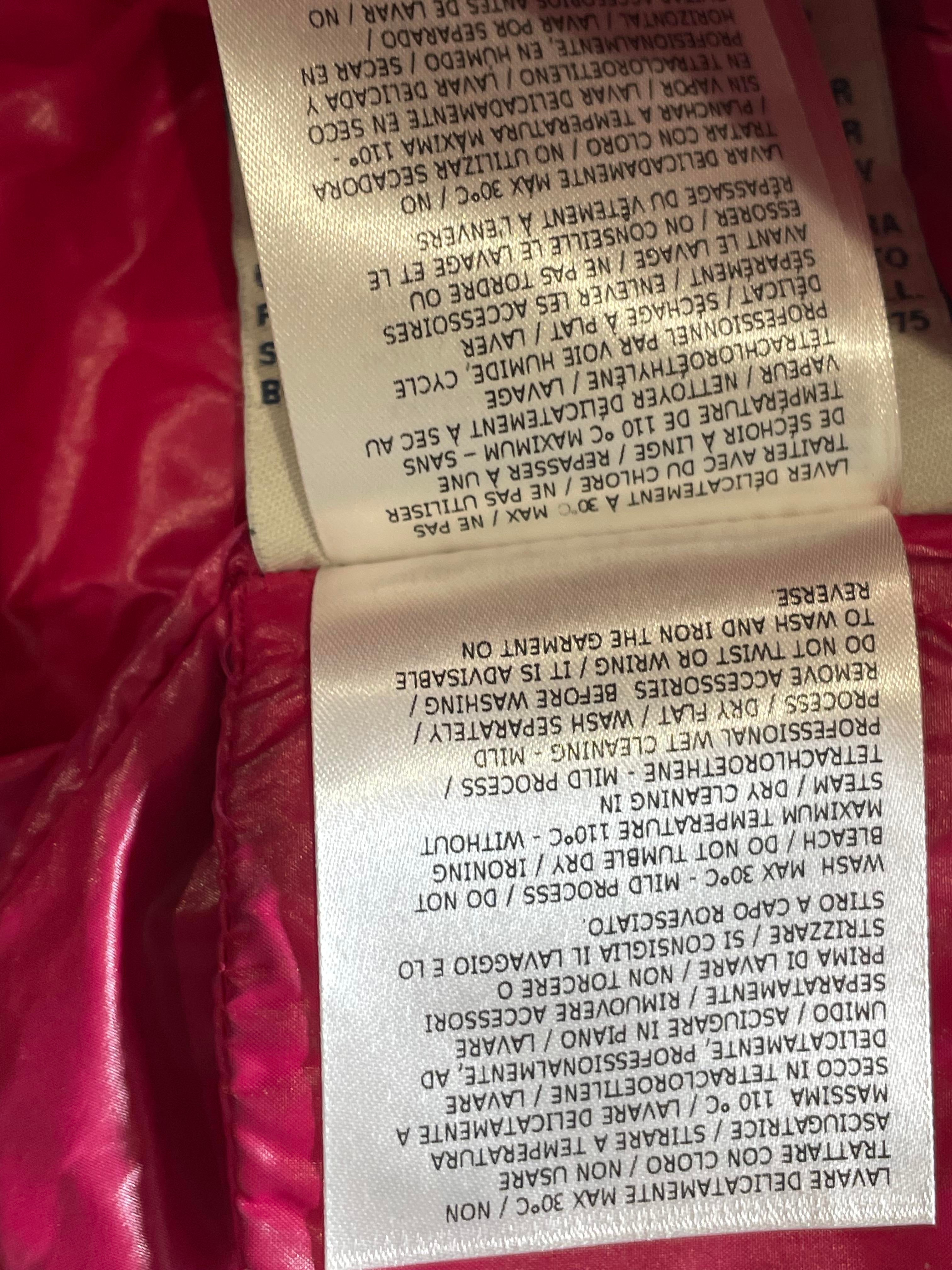 Moncler Bady Giubbotto Pink Jacket