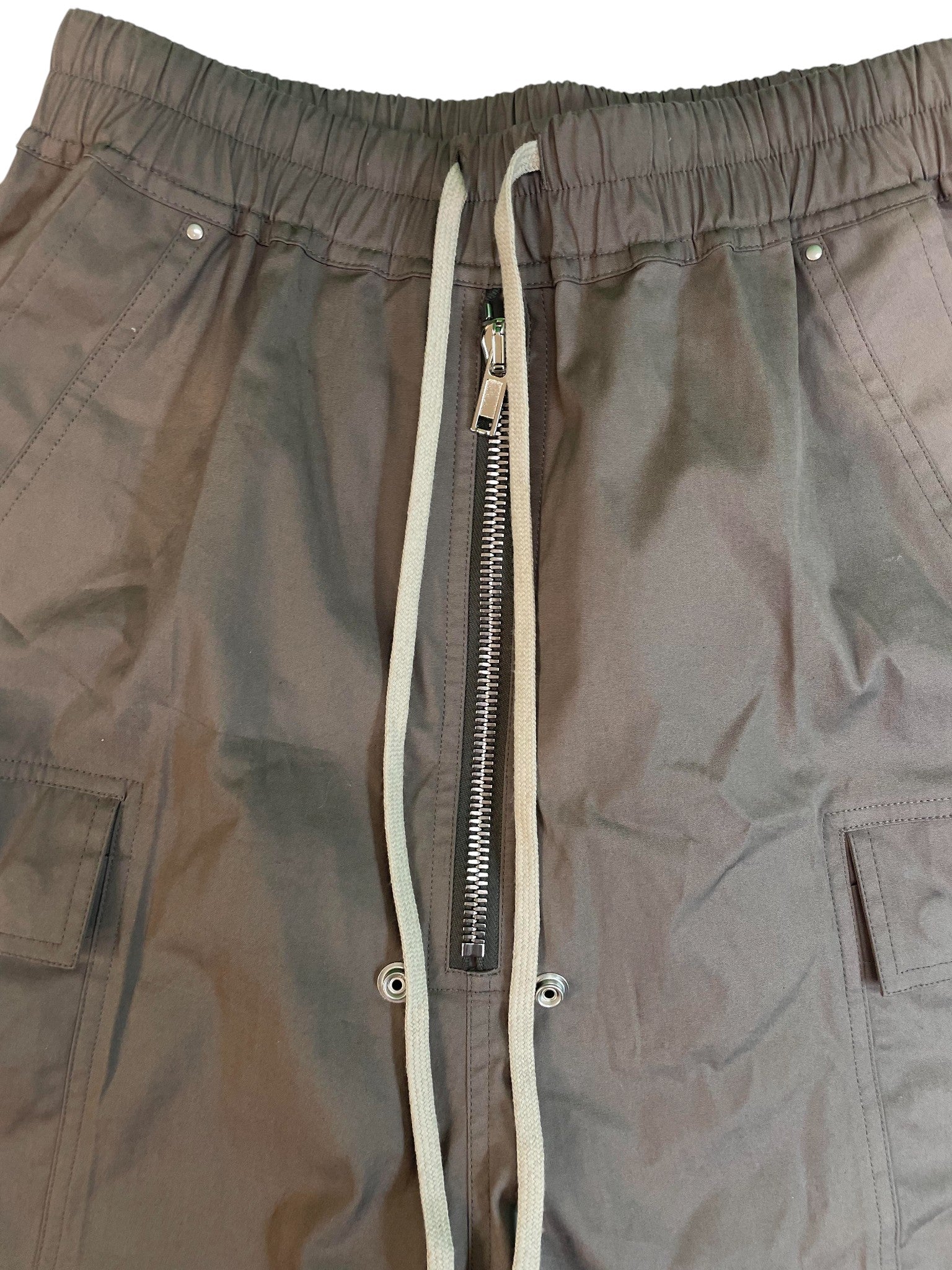 Rick Owens 'Hollywood' Gray Cargobela Short
