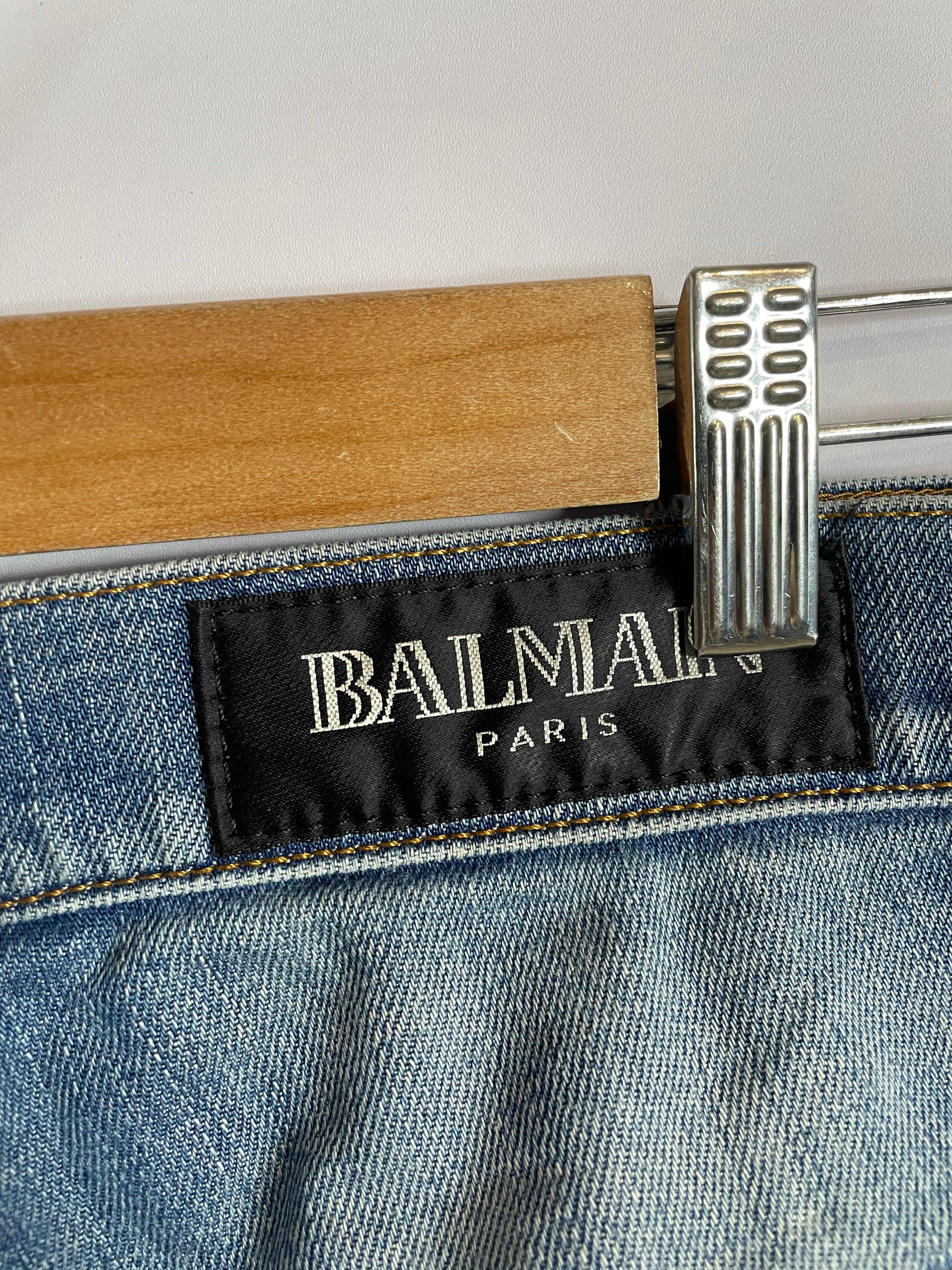 Balmain Jeans Light Wash Used 29