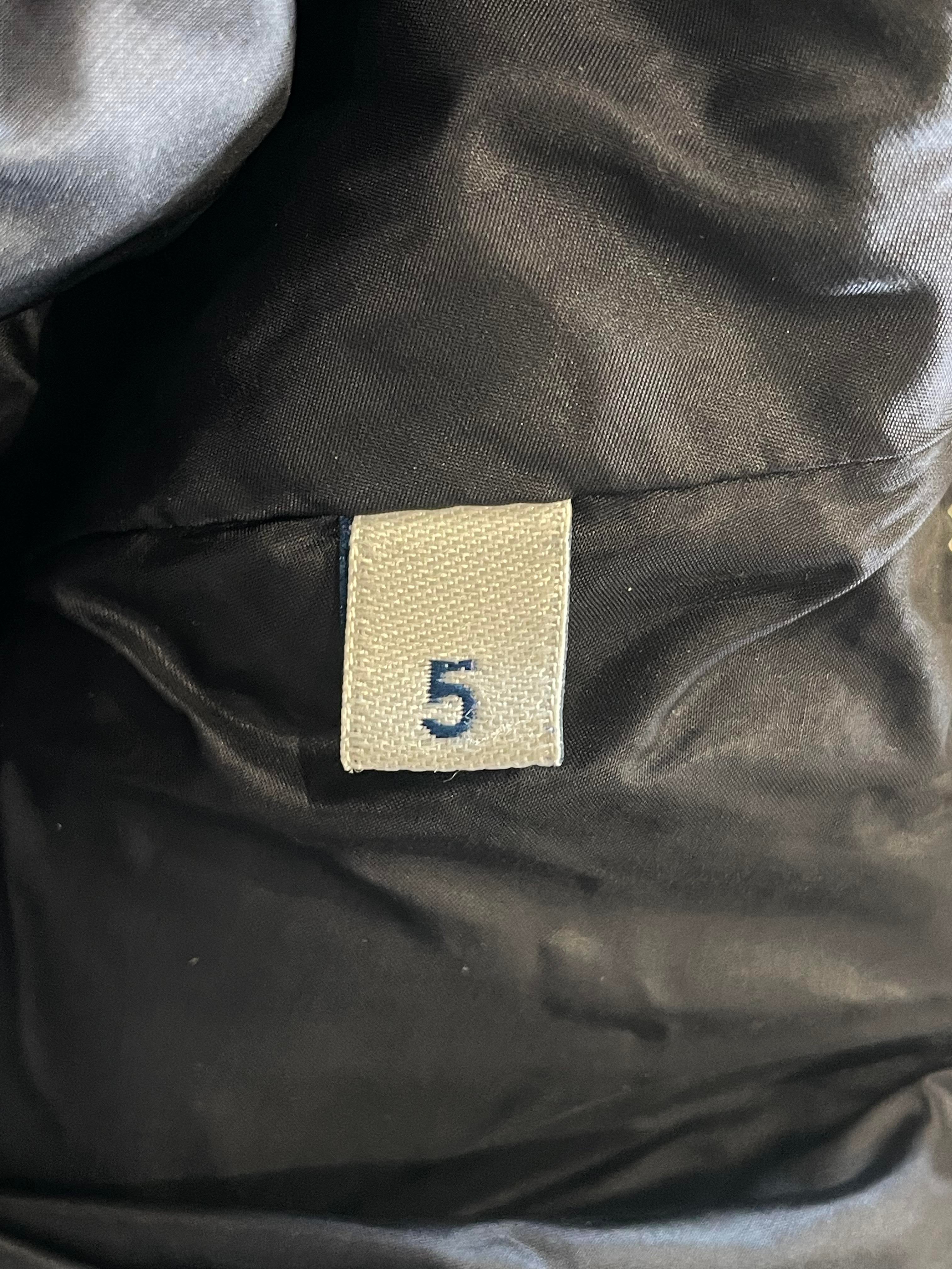 Moncler Gingham Print Aubrac Black & White Puffer Jacket