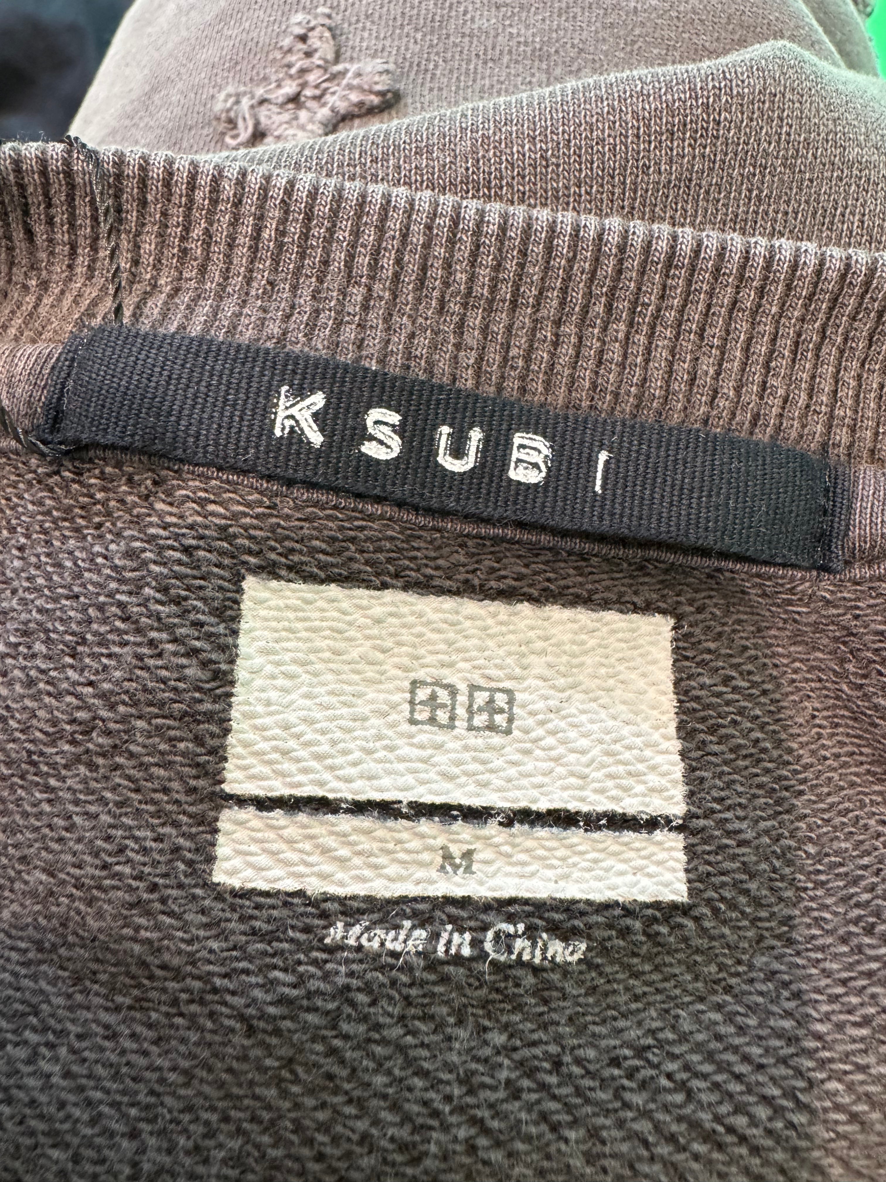 Ksubi XS Logo Crewneck Grey Used Medium