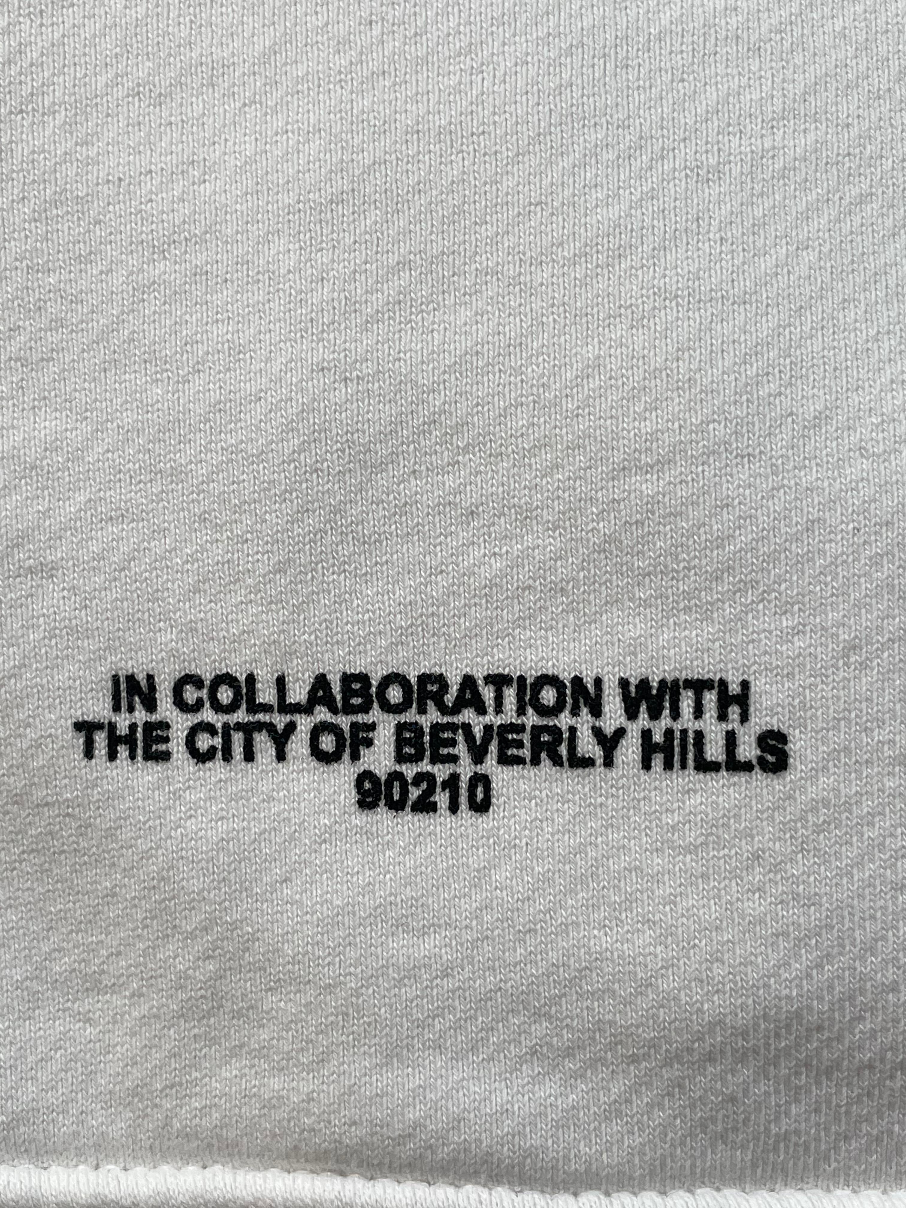 Amiri XO Beverly Hills White Hoodie