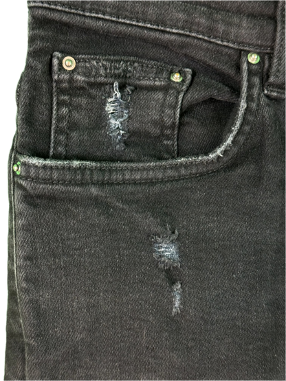 Amiri Thrasher Plain Black Jeans