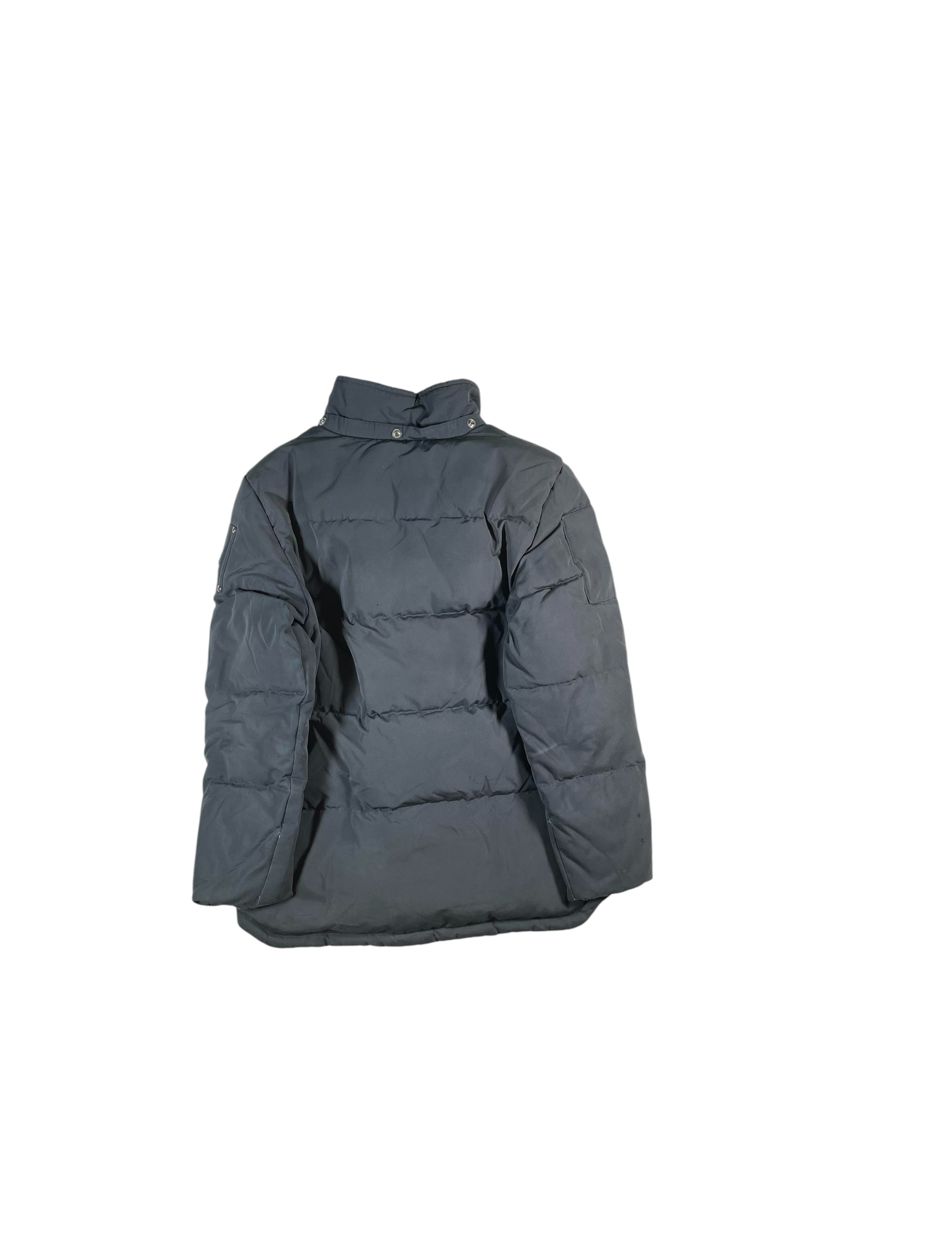 Moose Knuckles Grey Fur Jacket