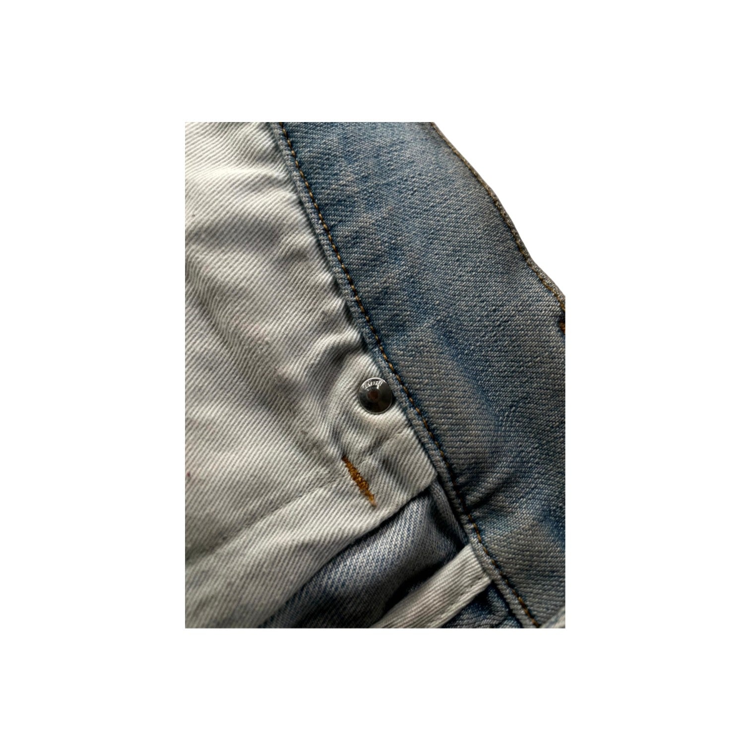 Amiri Shotgun Black Waxed Jeans