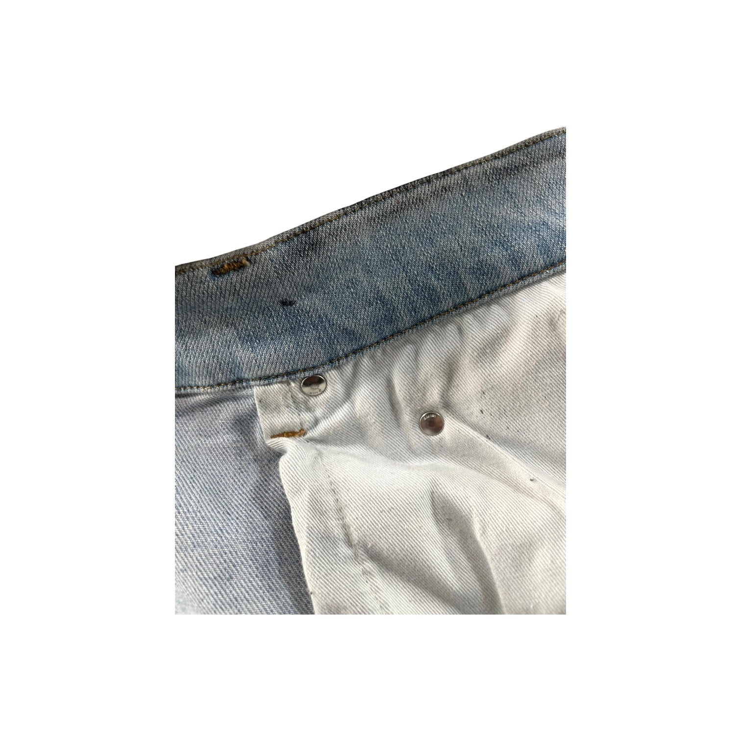Amiri Shotgun Black Waxed Jeans