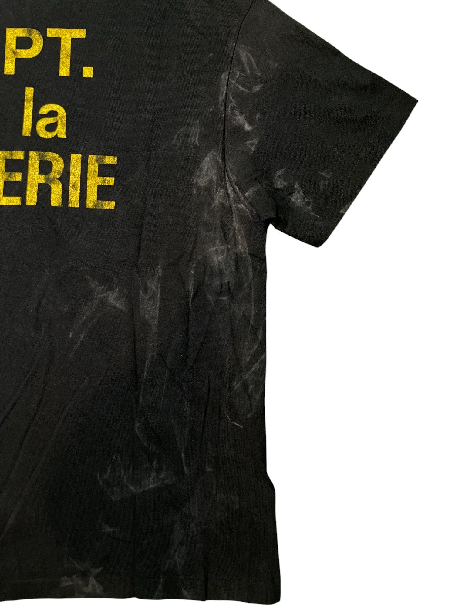 Gallery Dept Black & Yellow T-shirt