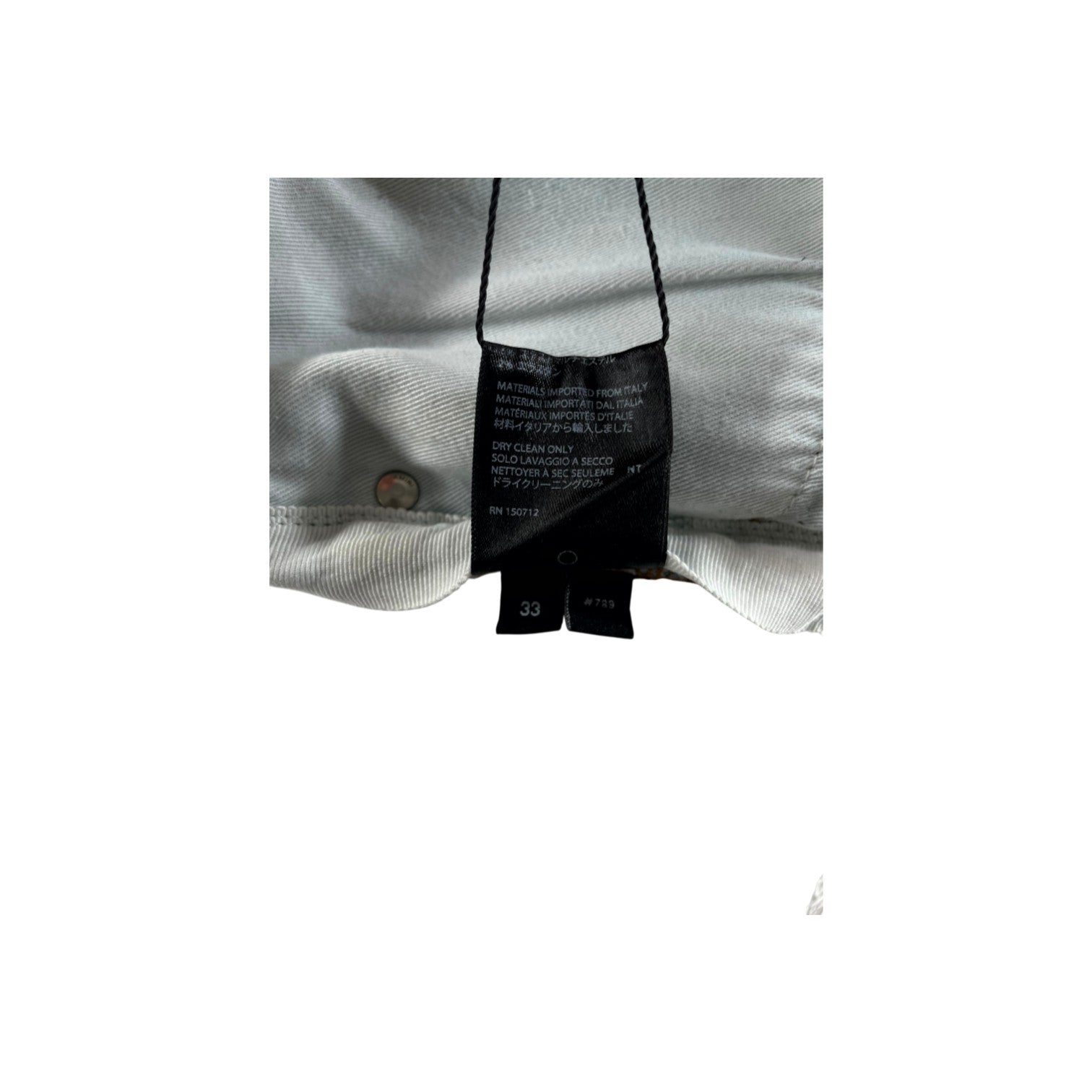 Amiri Shotgun Black Waxed Jeans