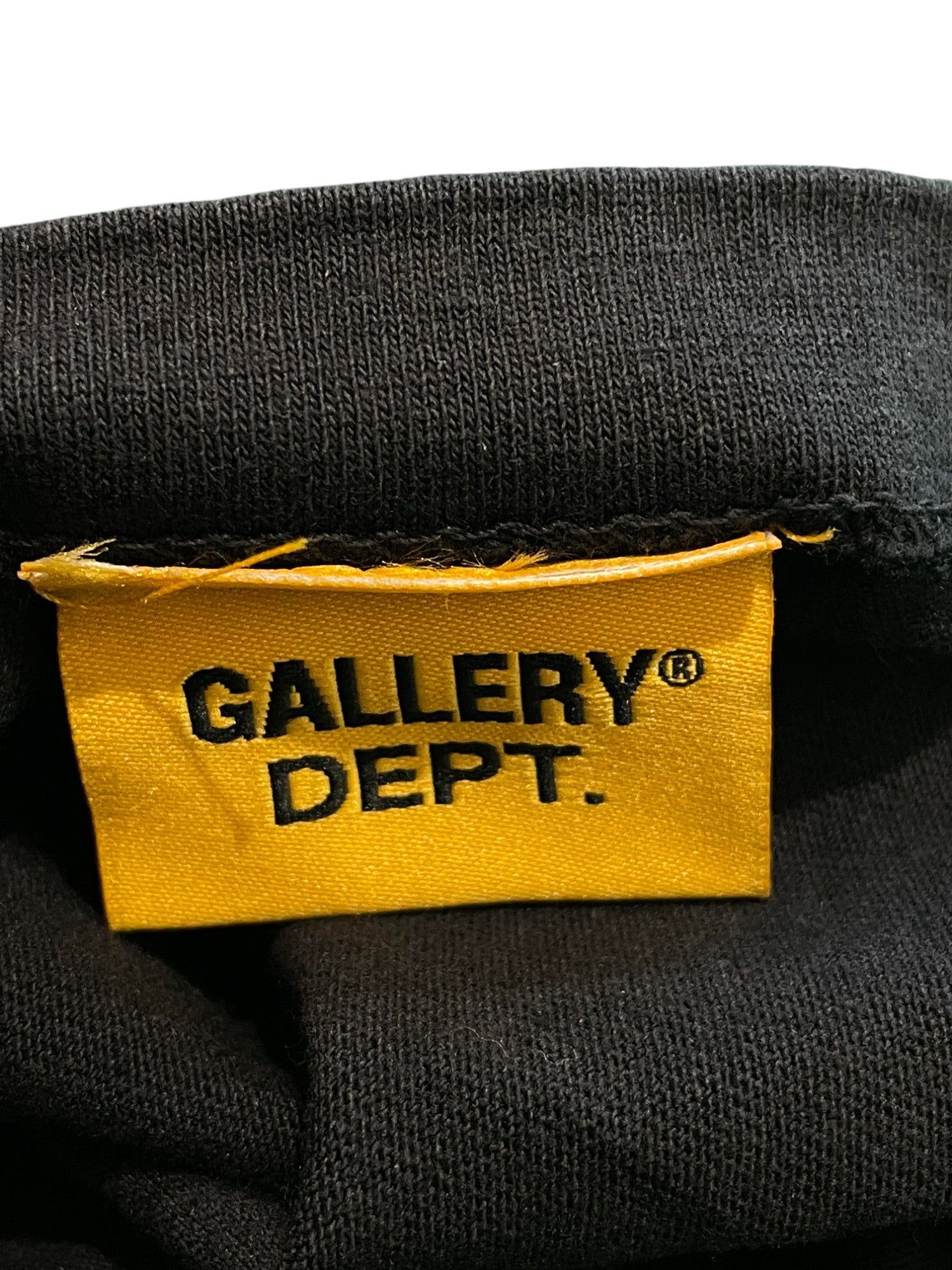 Gallery Dept Black & Yellow T-shirt