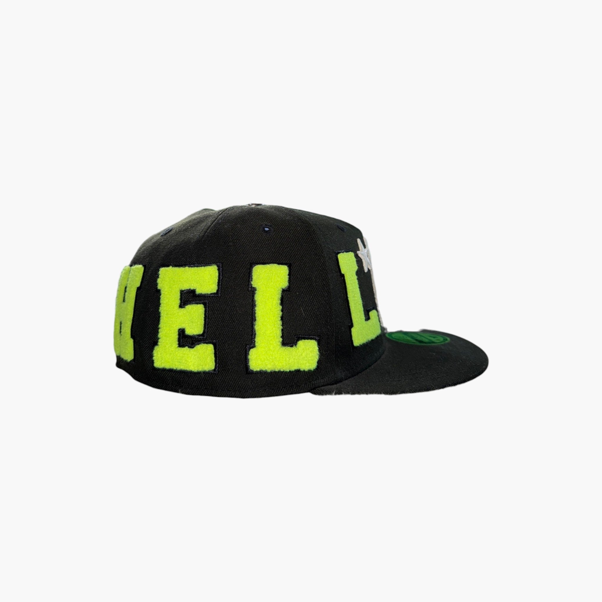 Hellstar Slime Black Fitted Hat