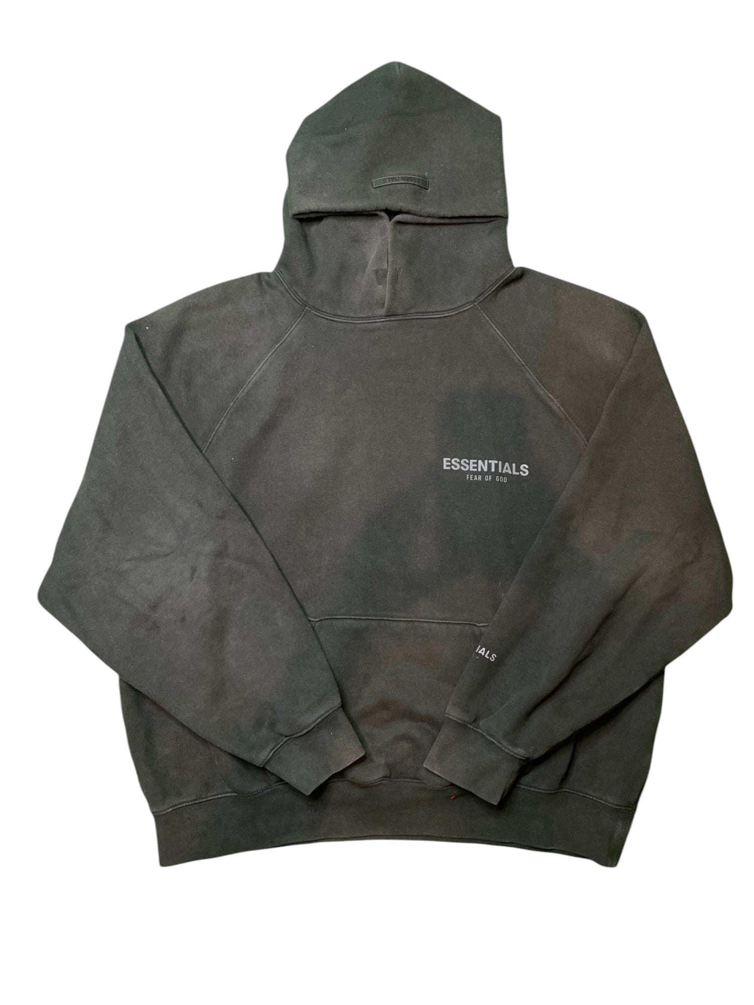 Essentials Hoodie Stretch Limo (Faded) Black