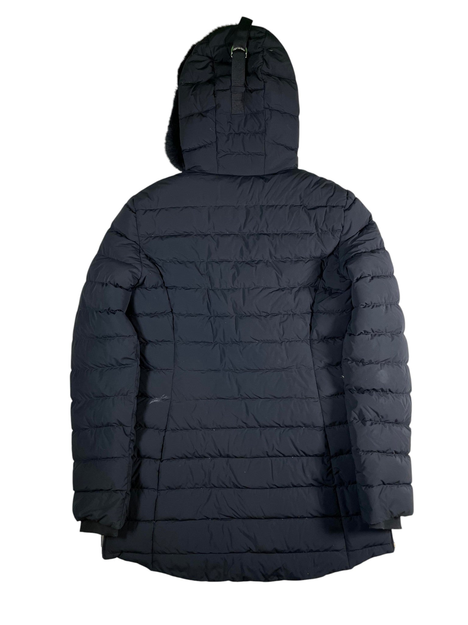 Moose Knuckles Black Fur Parka Jacket