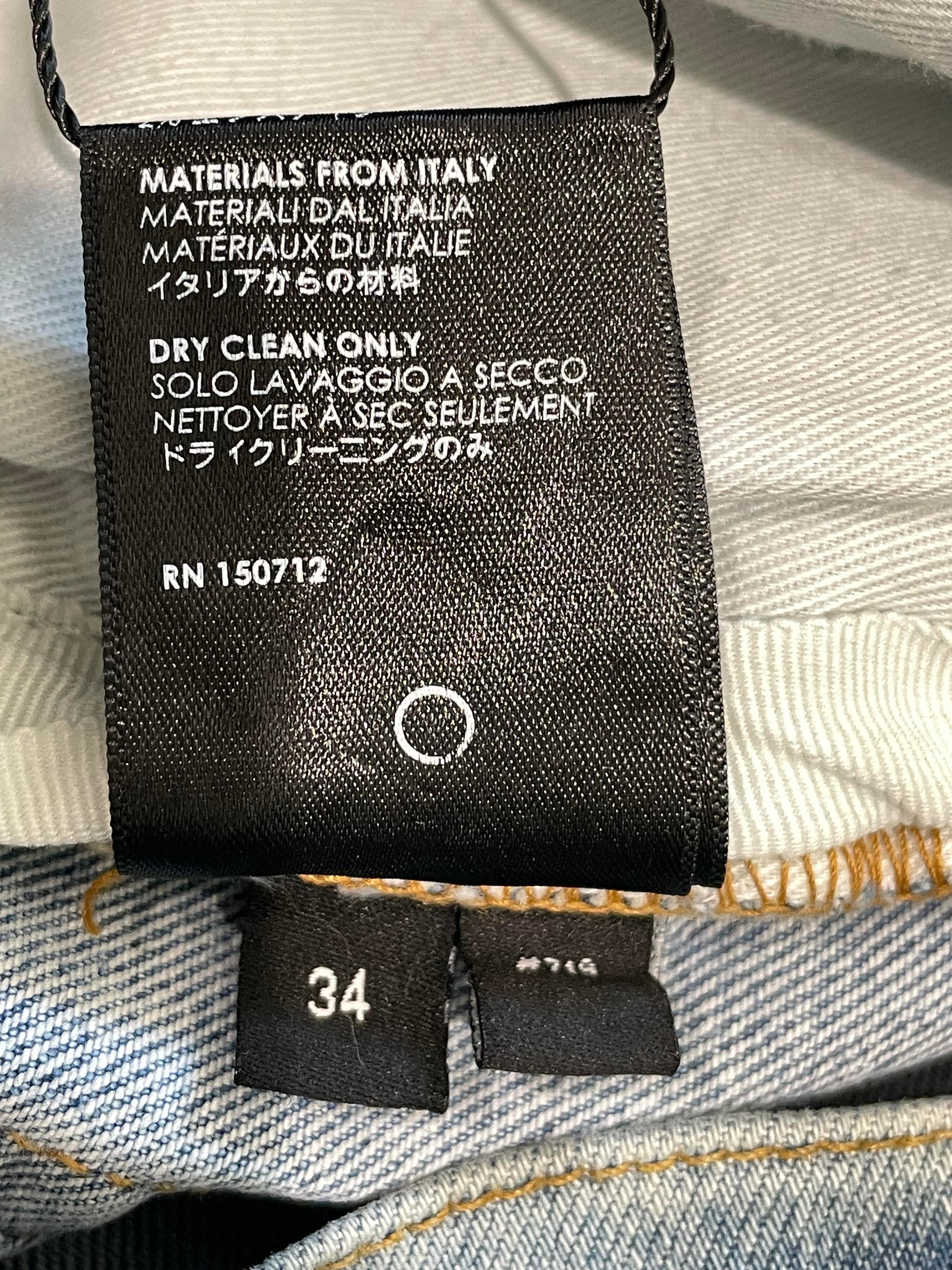 Amiri MX1 Lightwash Acai Patch