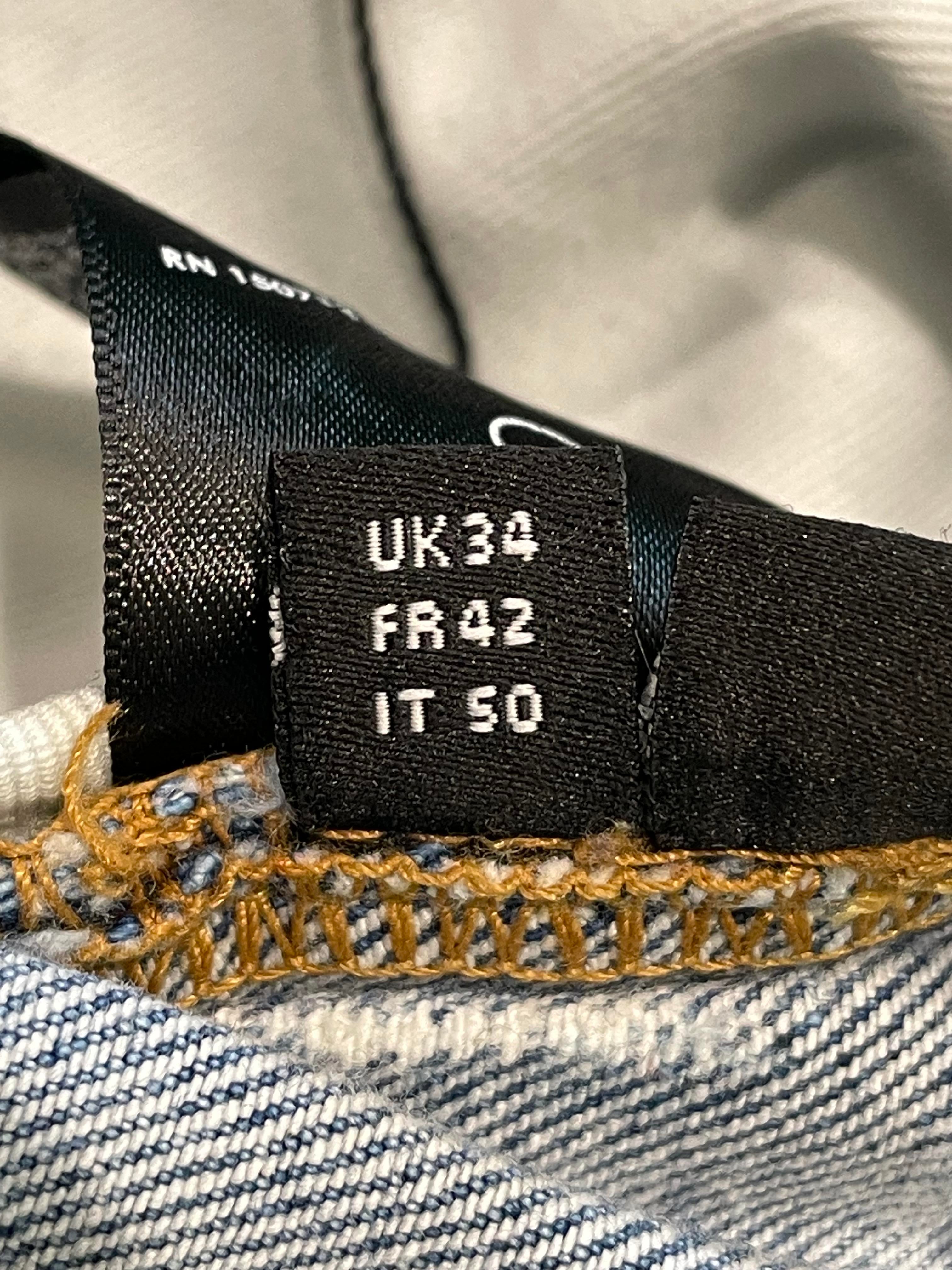 Amiri MX1 Lightwash Acai Patch
