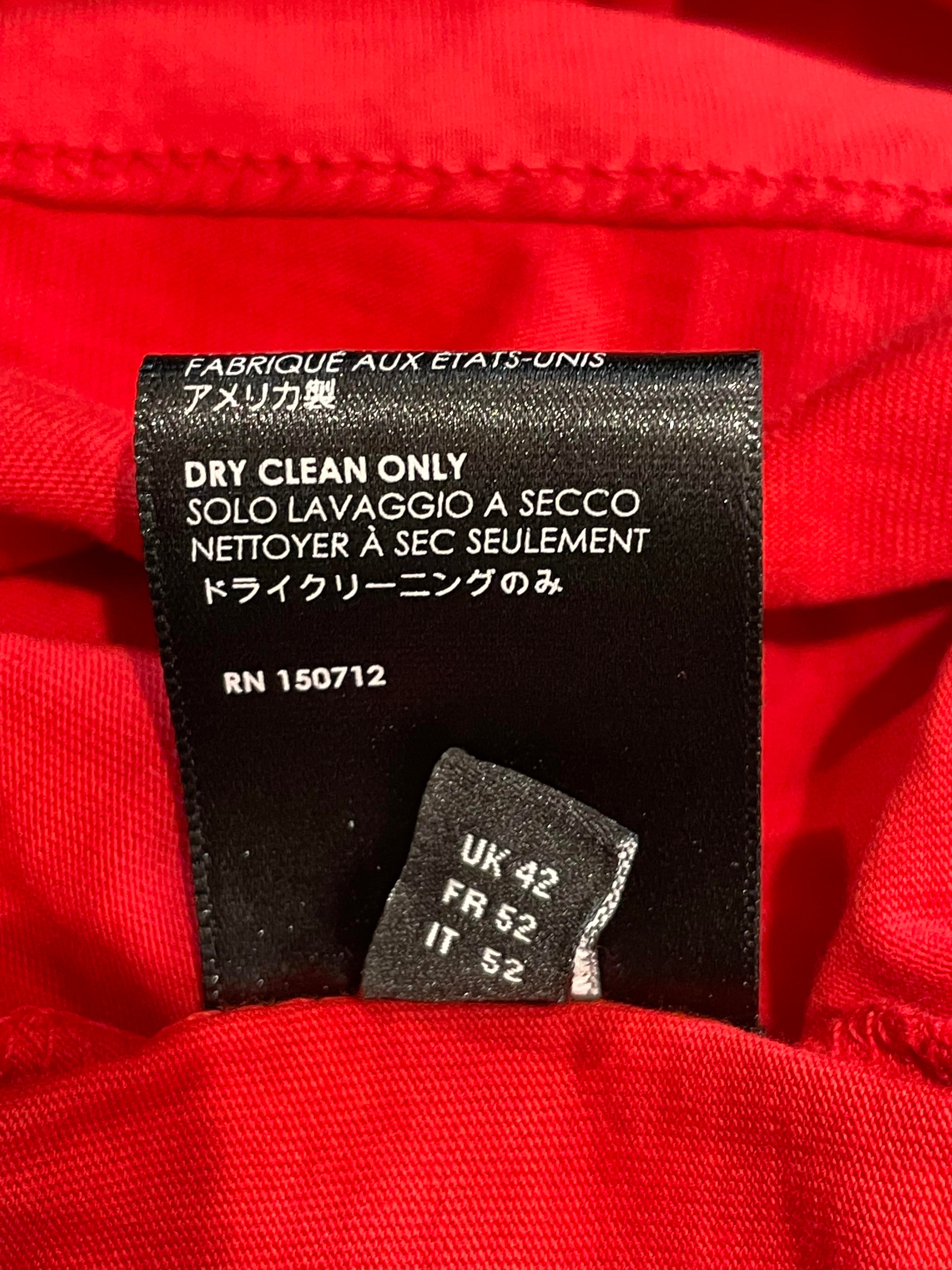 Amiri T Shirt Red Army