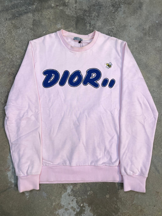 Dior Kaws Crewneck Pink Used Large