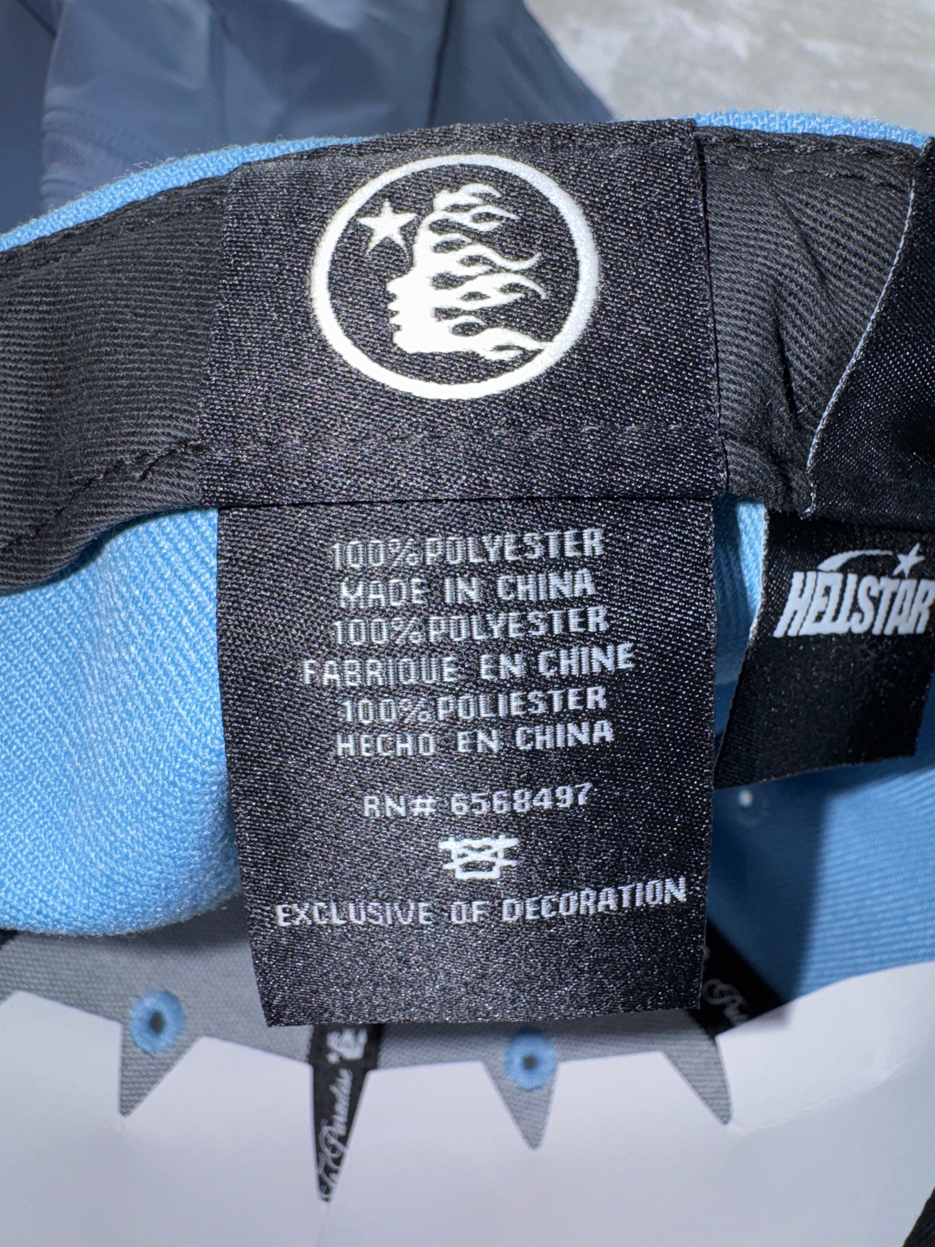 Hellstar Baby Blue Royal Fitted Cap
