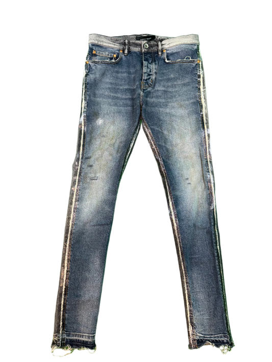 Purple Brand Two Tone Jeans