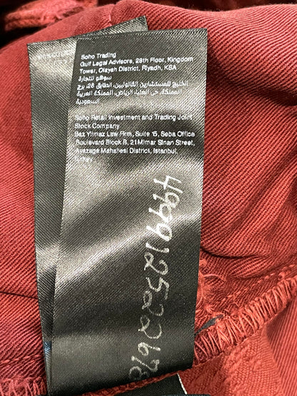 Amiri Red Bandana Thrasher Jeans