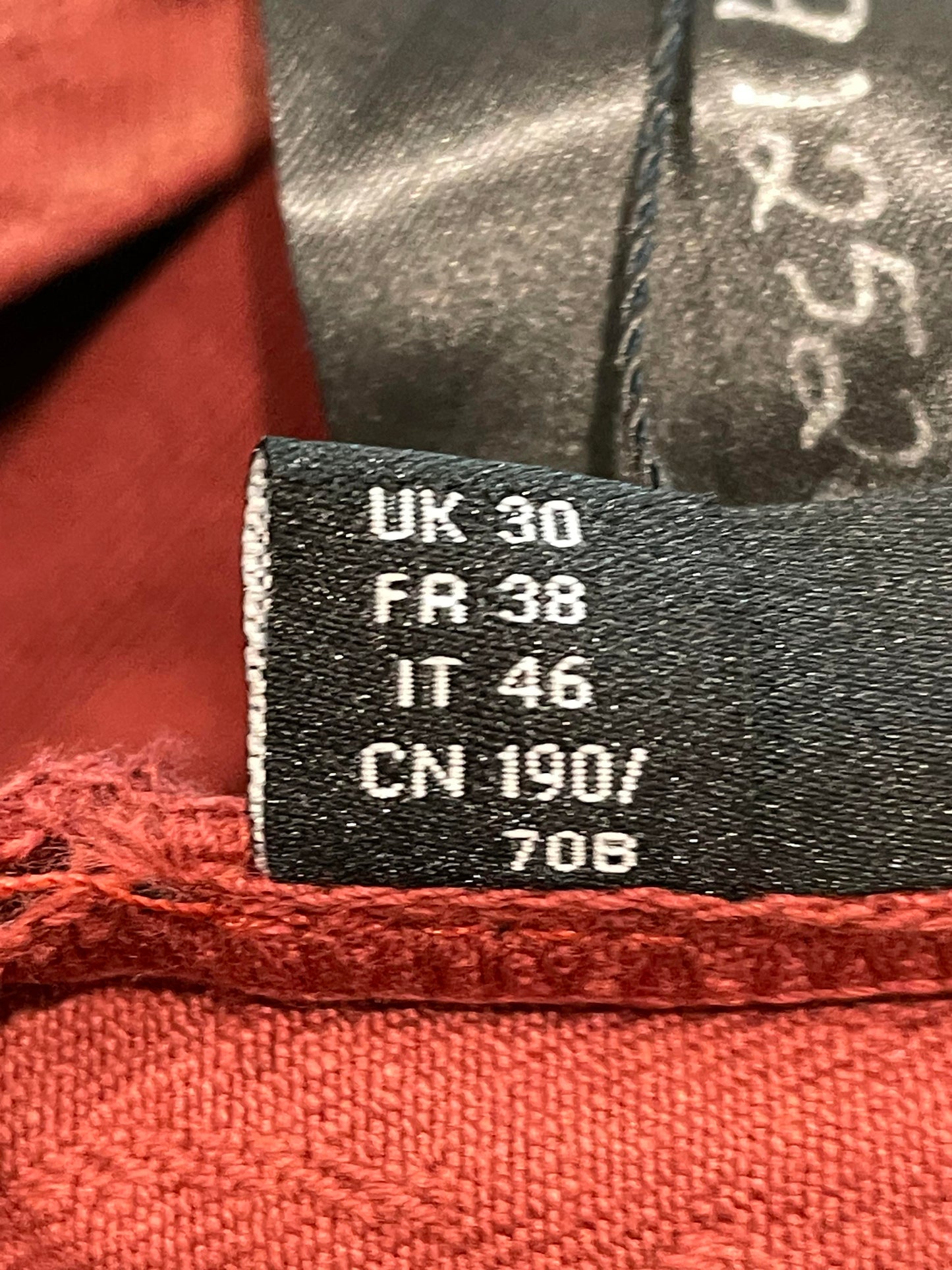 Amiri Red Bandana Thrasher Jeans