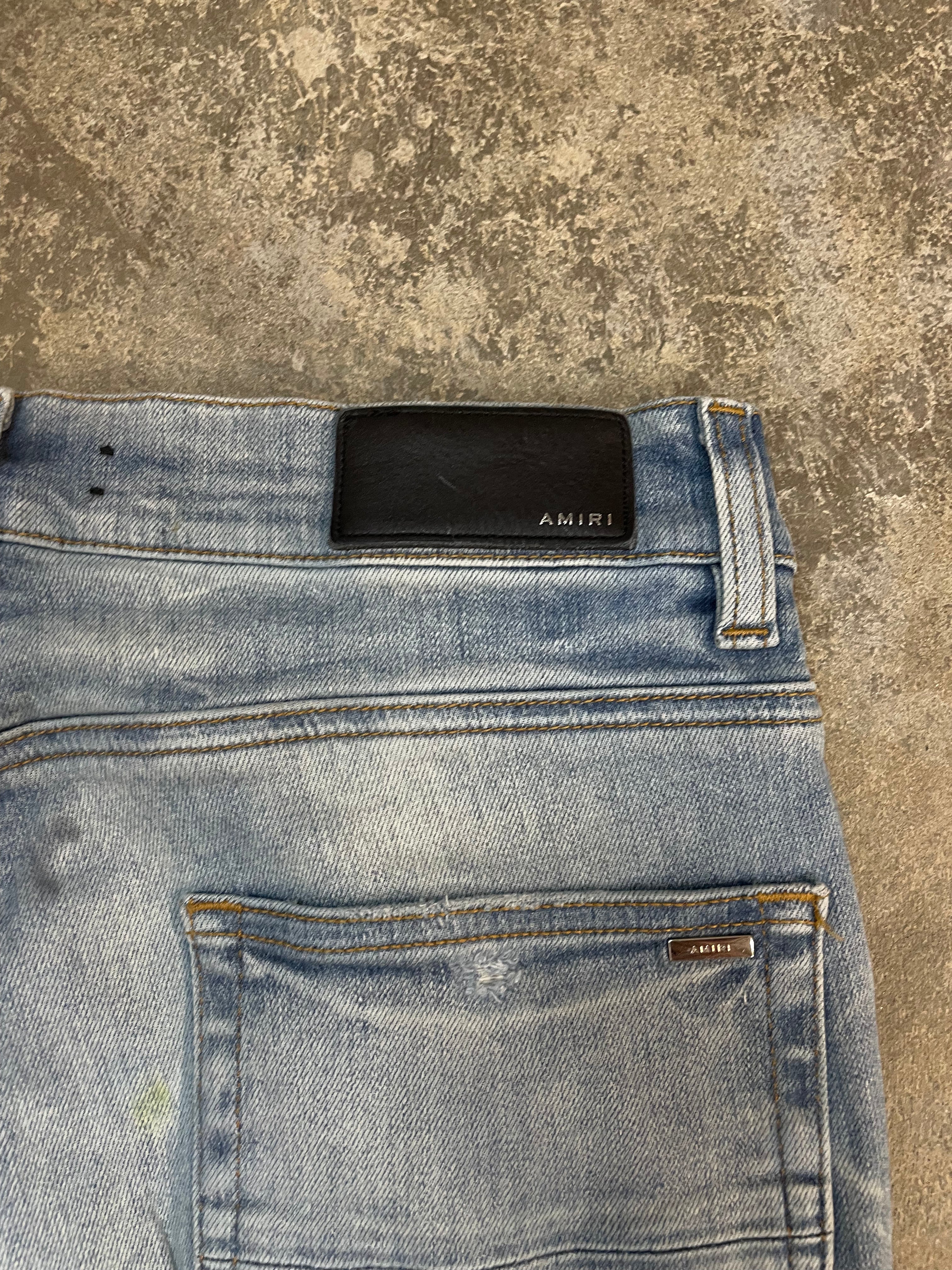 Amiri Blue Bandana Mx1 31 Used