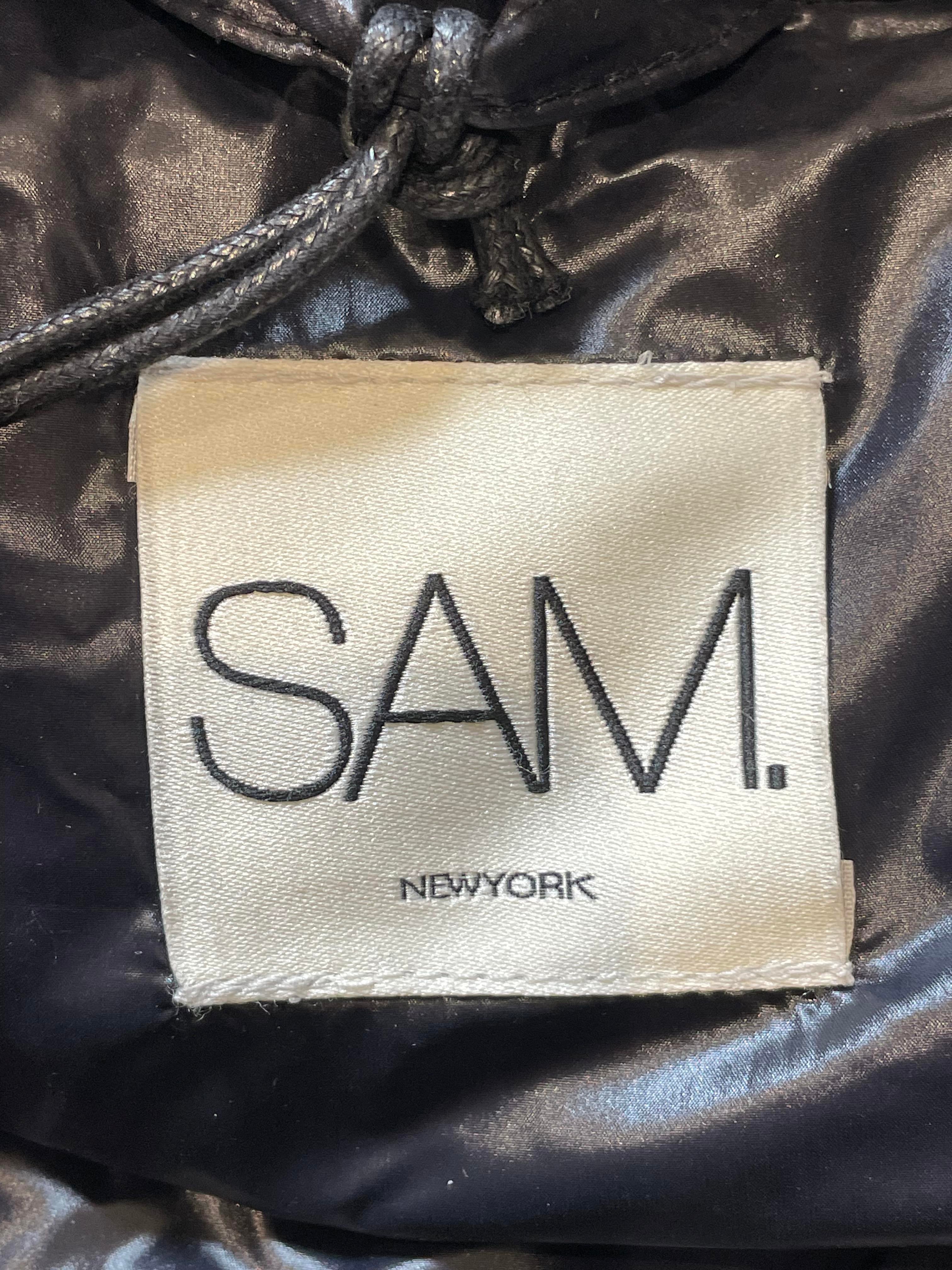 Sams Women Black Puffer Jacket