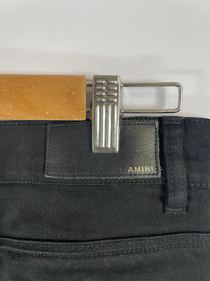 Amiri Plain Thrasher Black (Repaired) Used 32