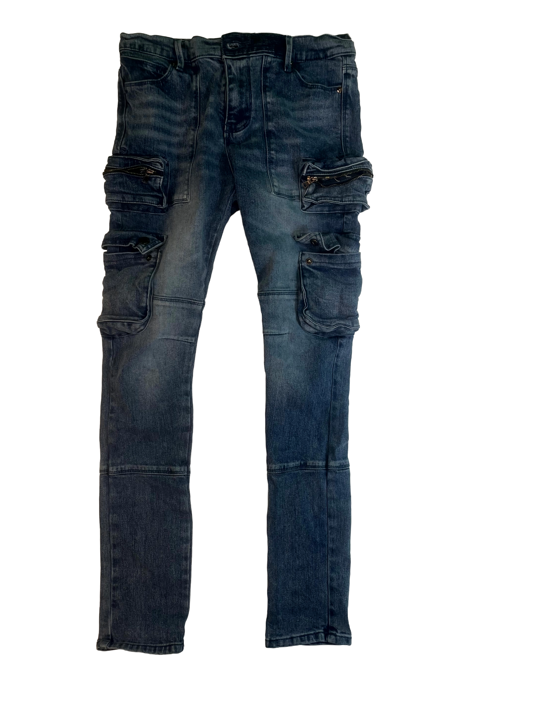 RTA Cargo Light Wash Jeans