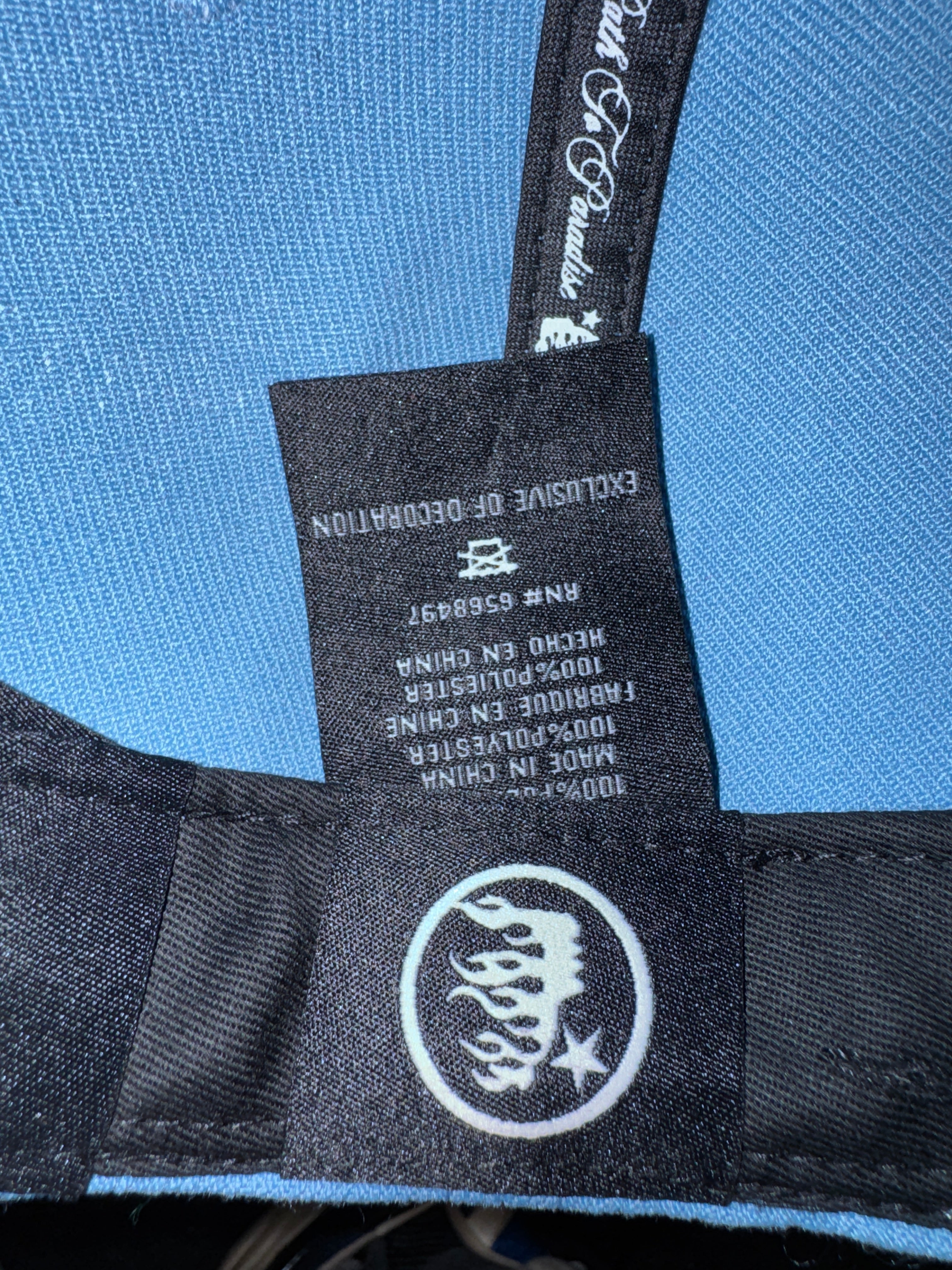 Hellstar Baby Blue Royal Fitted Cap