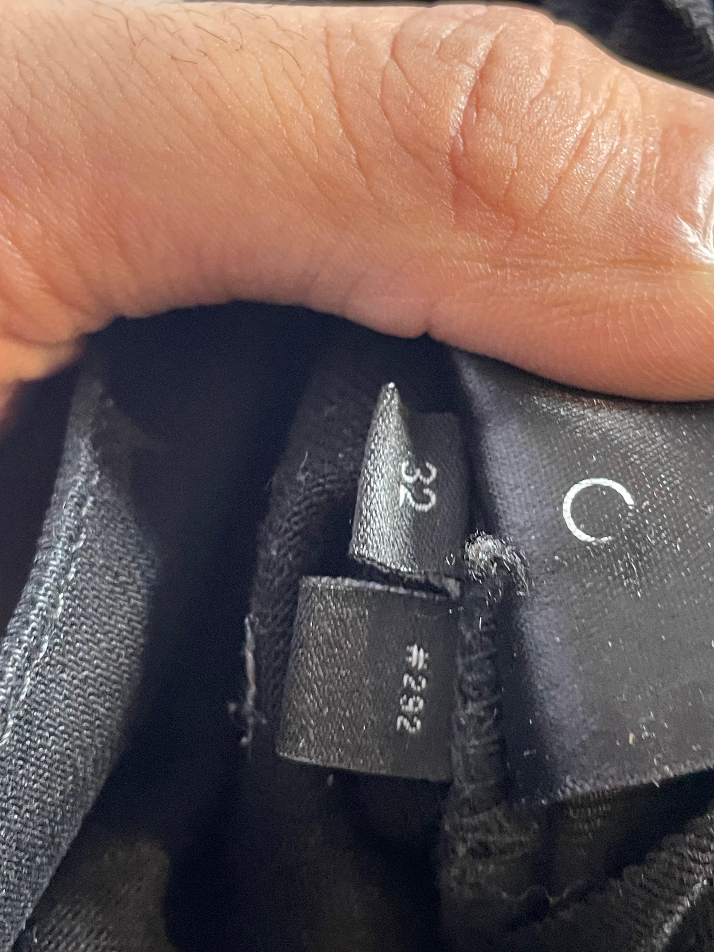 Amiri Plain Thrasher Black (Repaired) Used 32