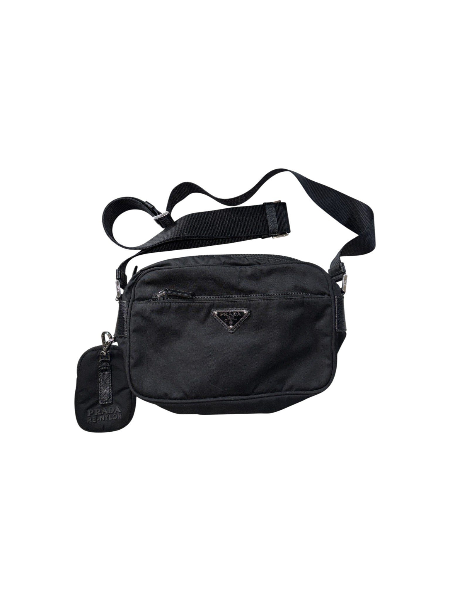 Prada Re Nylon Black Bag