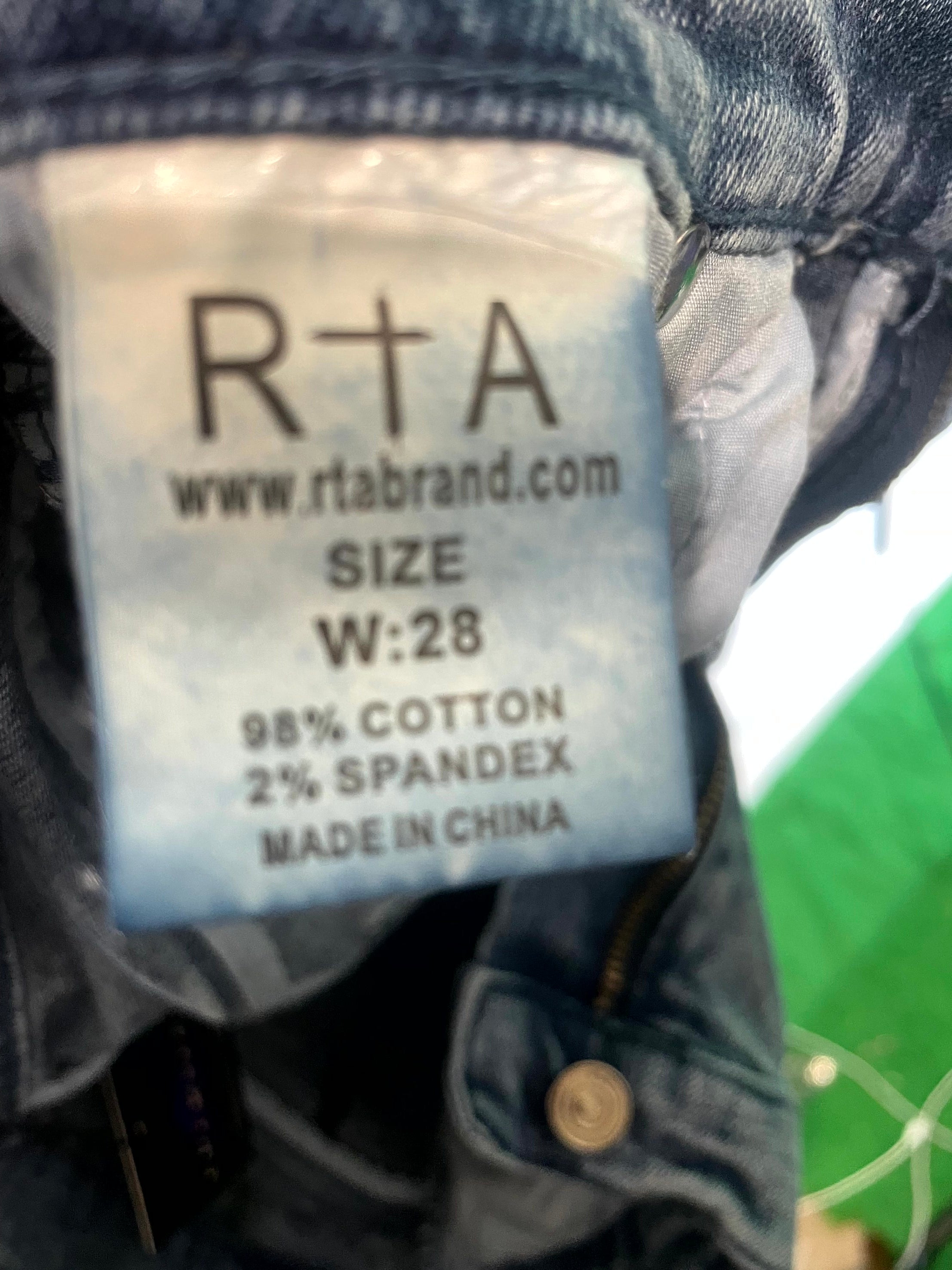 RTA Cargo Light Wash Jeans