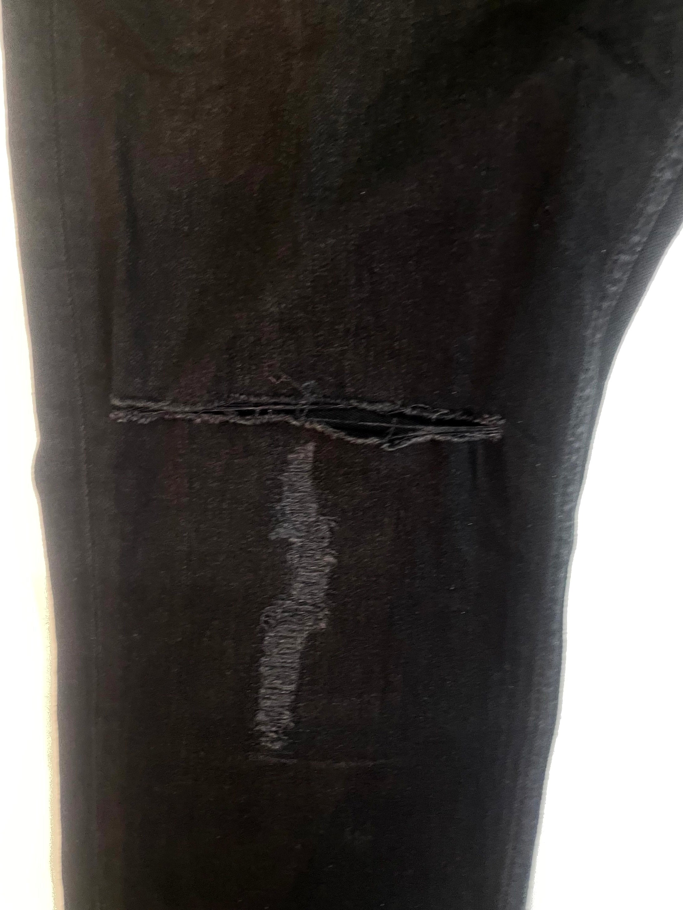 Purple Brand Ripped Grey Wash Jeans