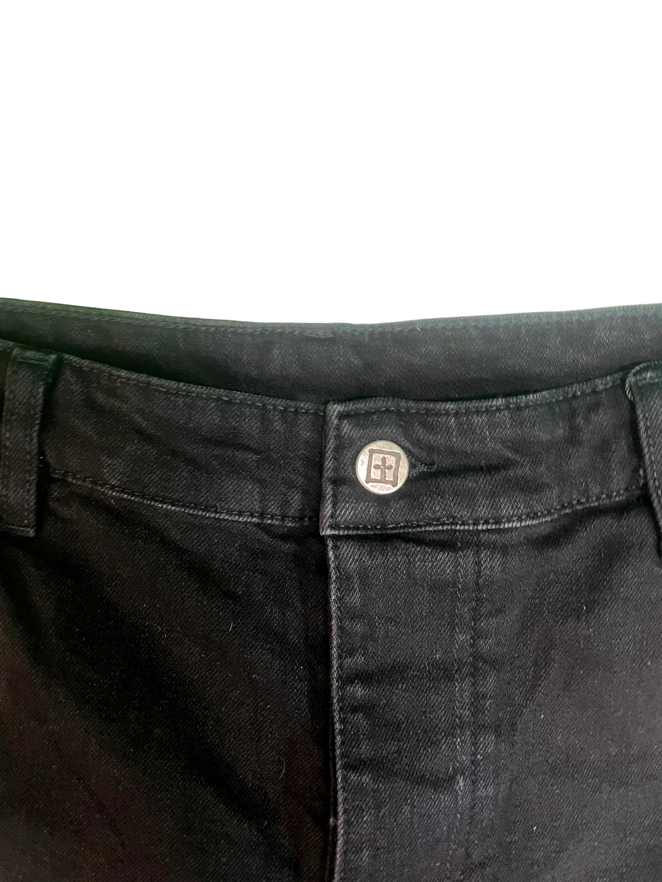 Purple Brand Ripped Grey Wash Jeans