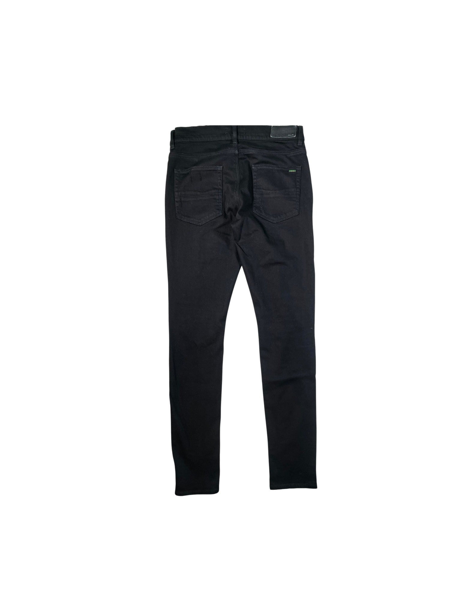Amiri "MX1 Quilt Patch" Black Jeans