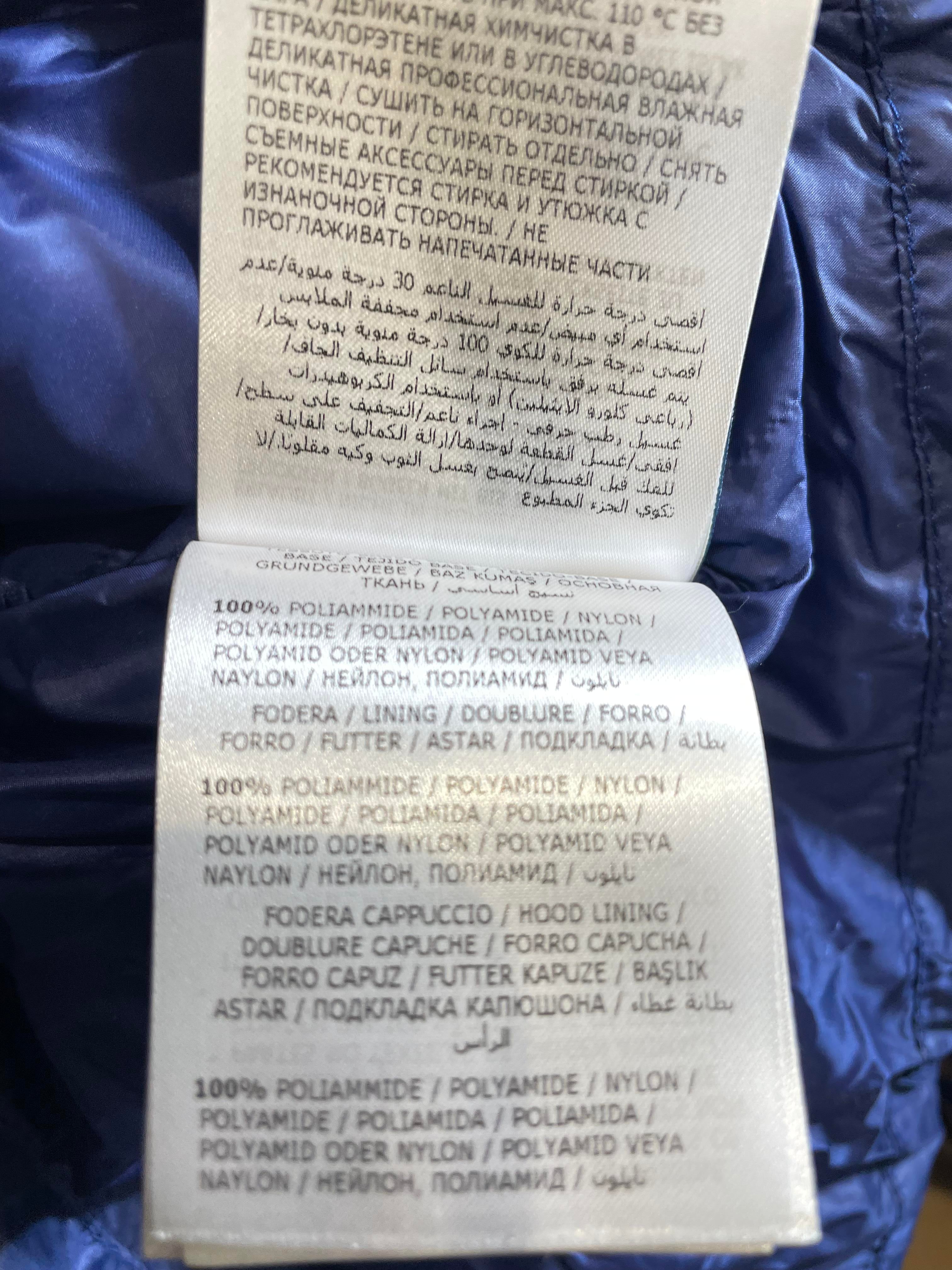 Moncler Cillia Giubotto Blue Jacket
