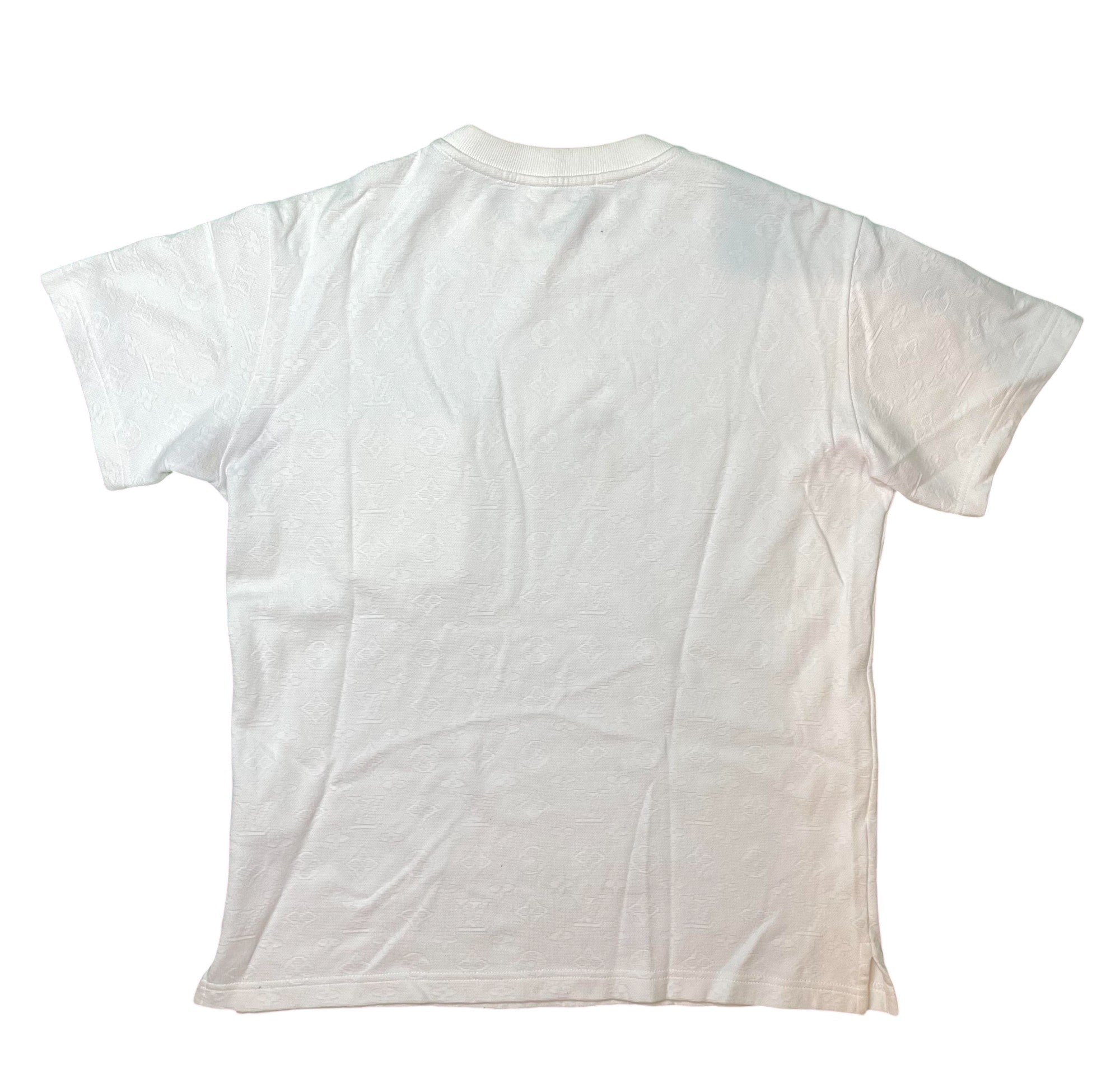 LV Monogram Pocket White Tee