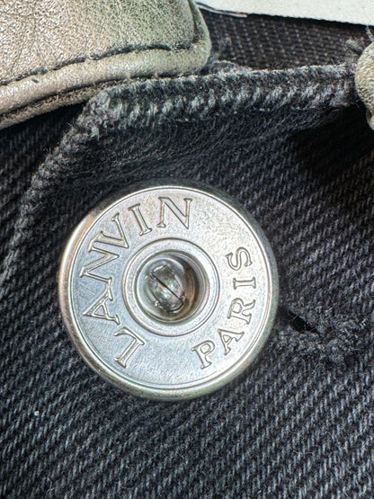 Gallery Dept. x Lanvin LG Patch Black Jean Jeacket