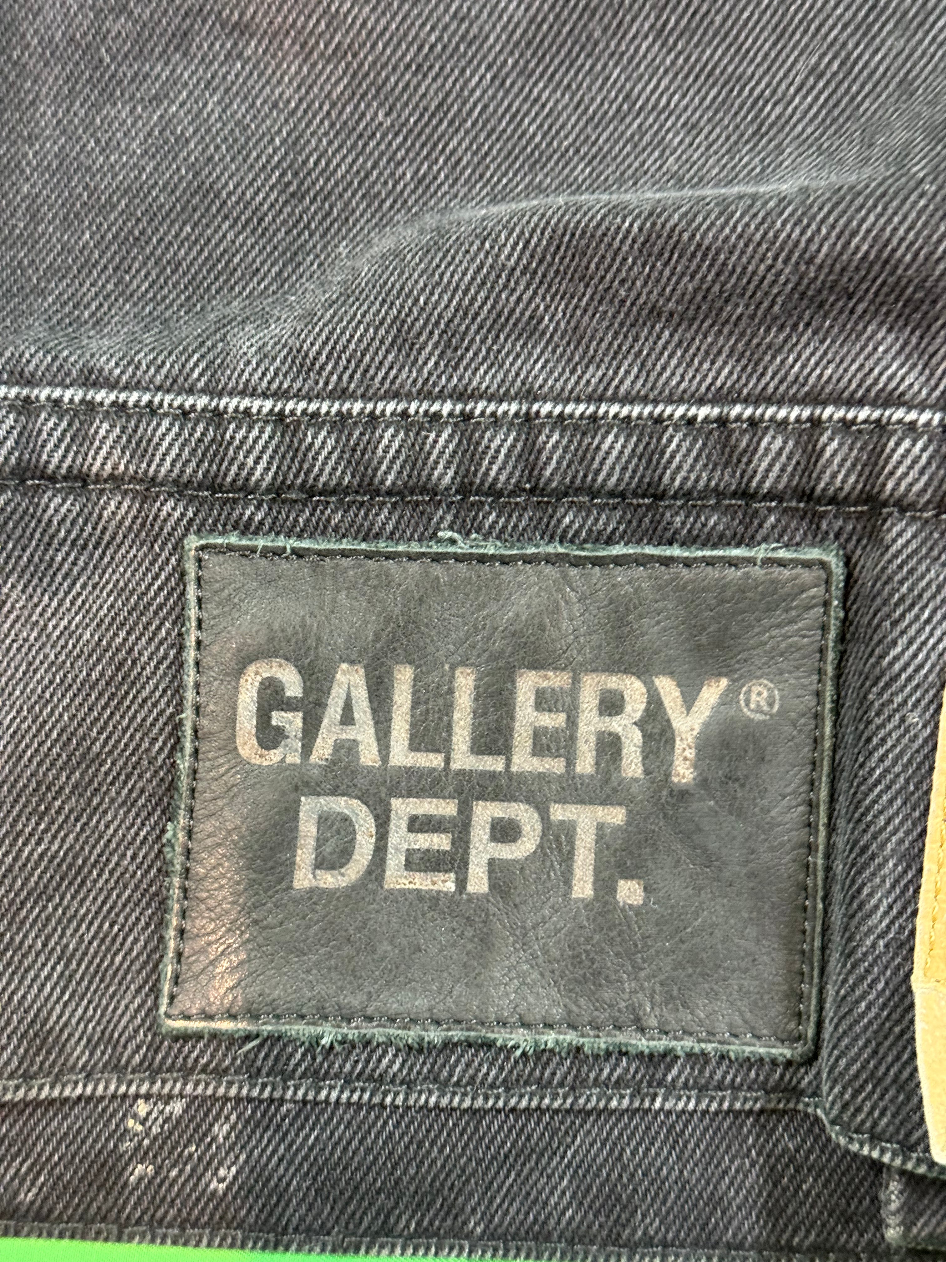 Gallery Dept. x Lanvin LG Patch Black Jean Jeacket