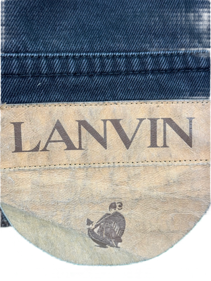 Gallery Dept. x Lanvin LG Patch Black Jean Jeacket