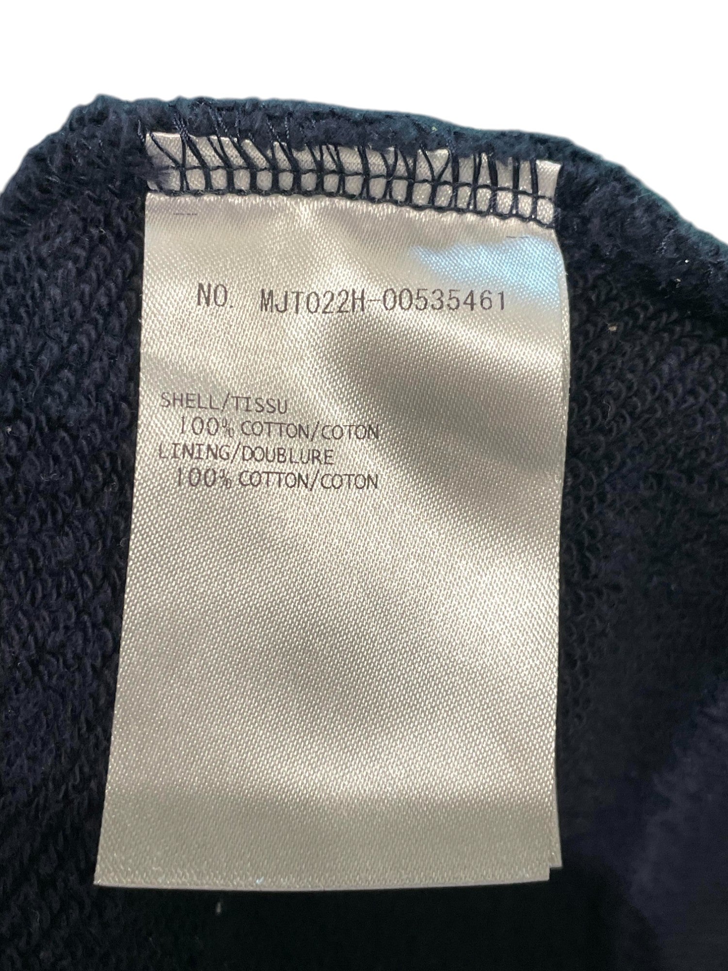 Thom Browne Navy  Zip Up Hoodie