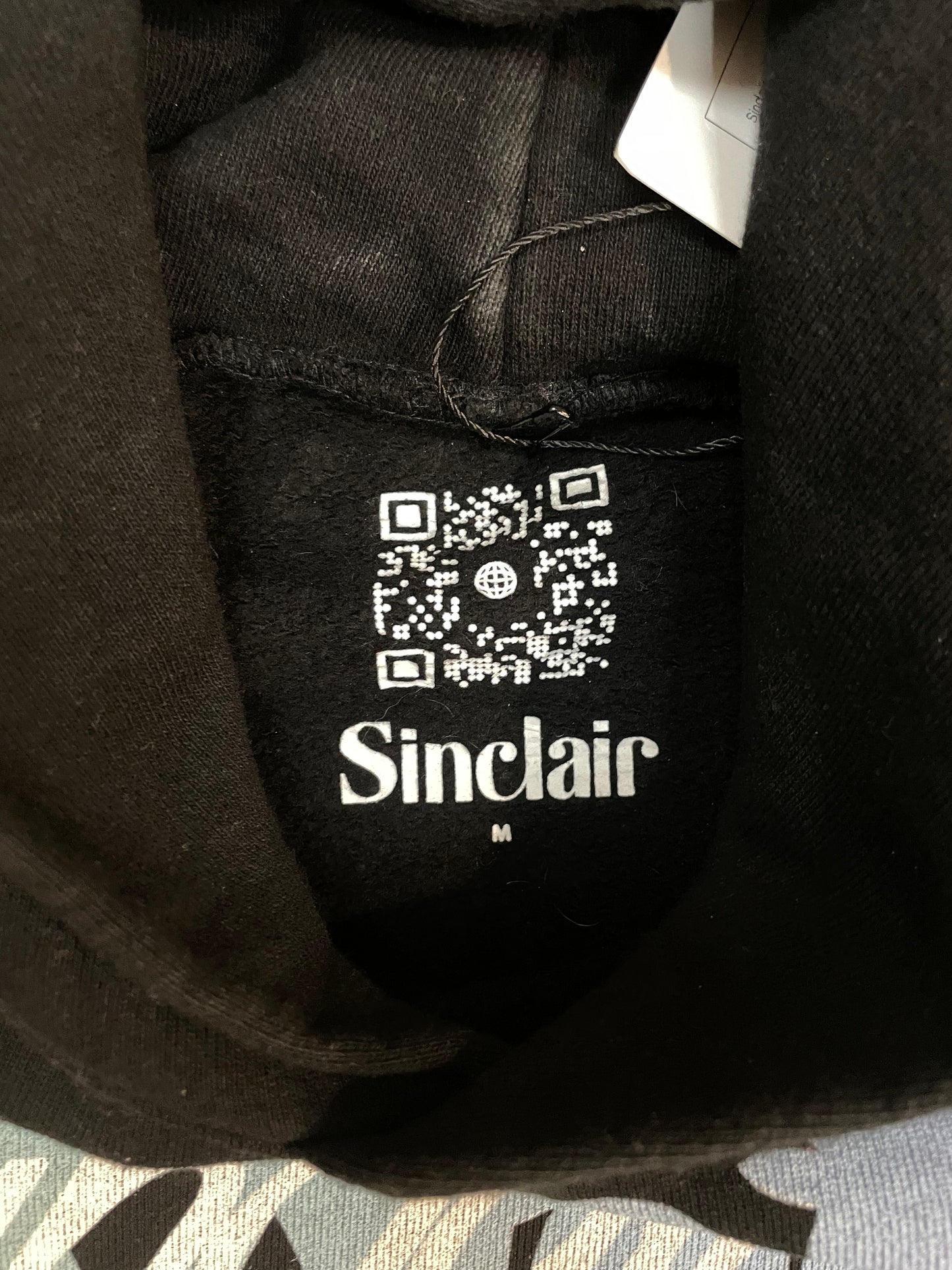 Sinclair RSVP Hoodie Black Blue Used Medium