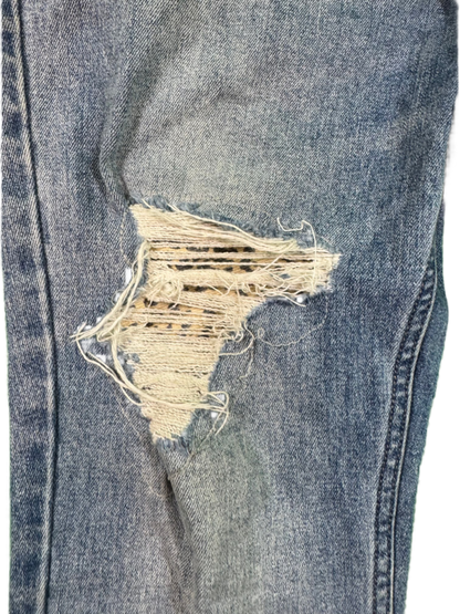 Ksubi Light Wash Ripped Blue Jeans