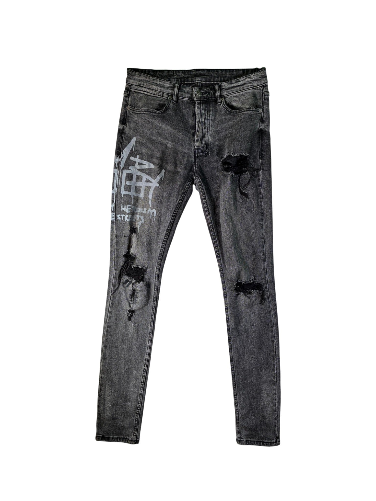 Ksubi Black & Orange Jeans